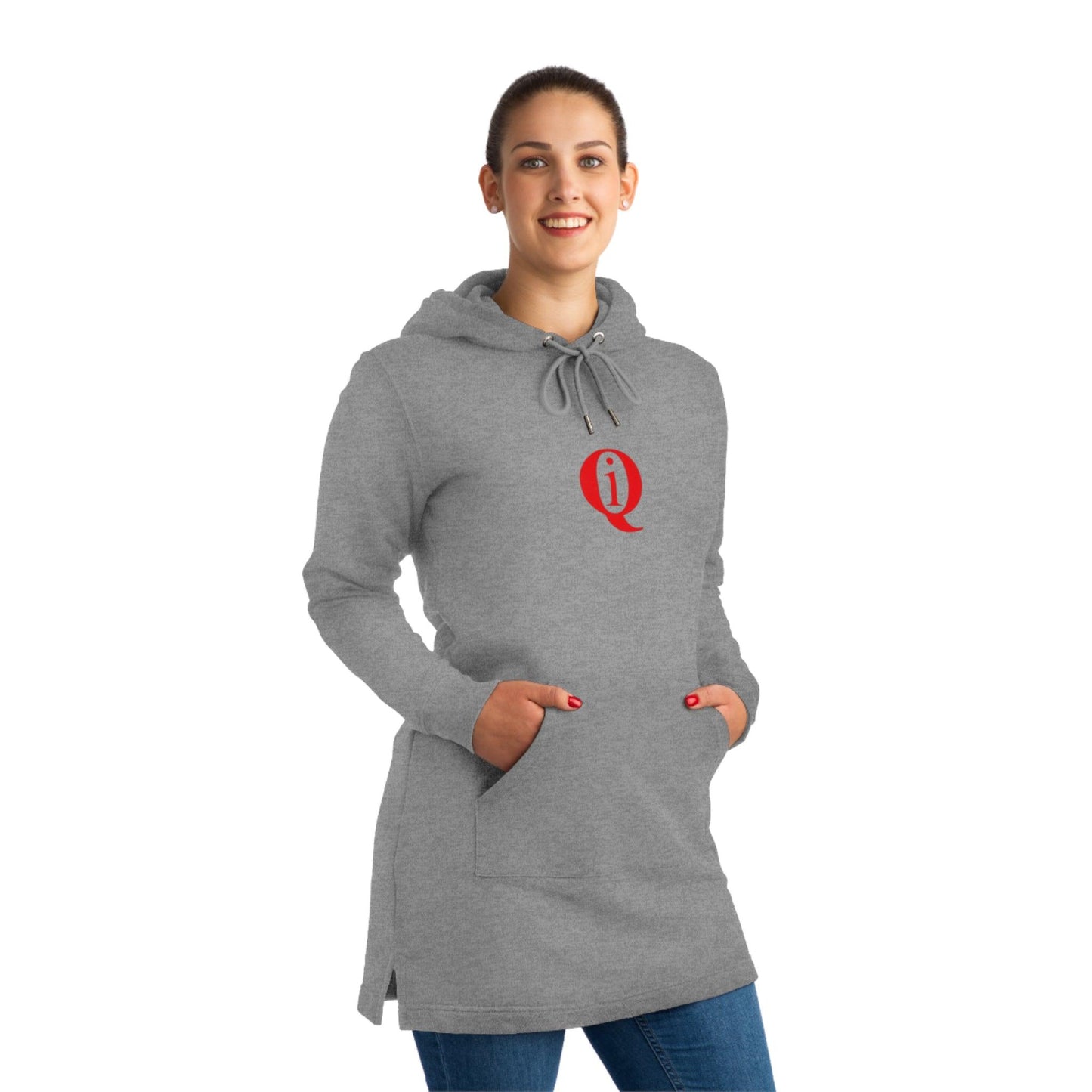 IQ Fashion | Streeter Hoodie Dress