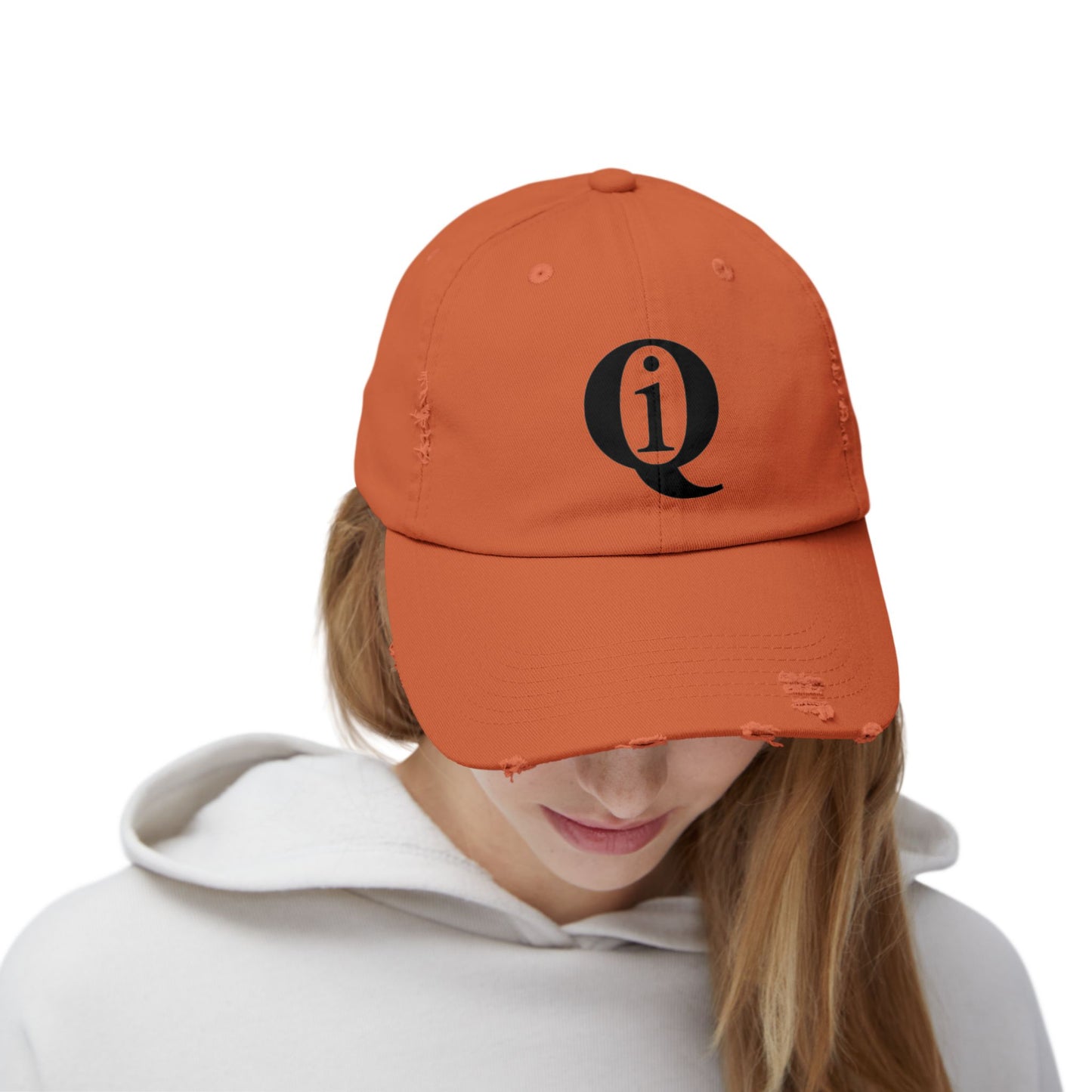 IQ Fashion | Unisex Distressed Cap