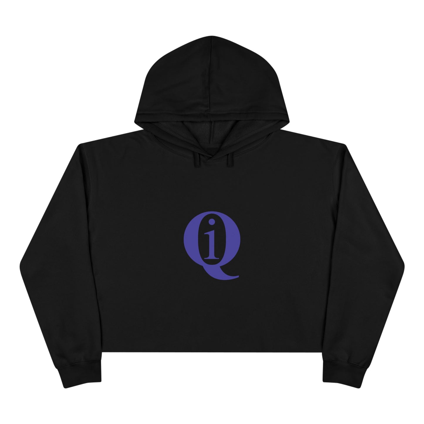 IQ Fashion |  Informative Crop Hoodie - Trendy Streetwear