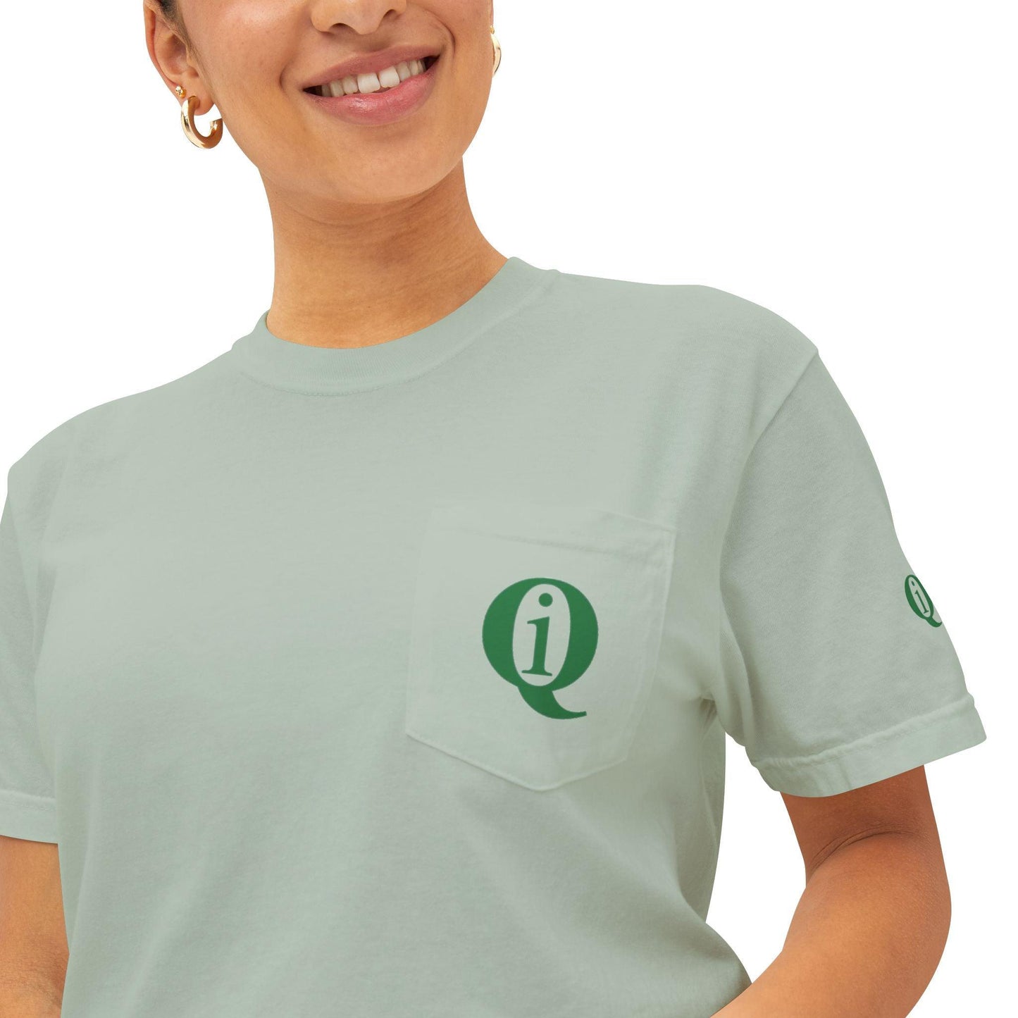 IQ Fashion | Unisex Garment-Dyed Pocket T-Shirt