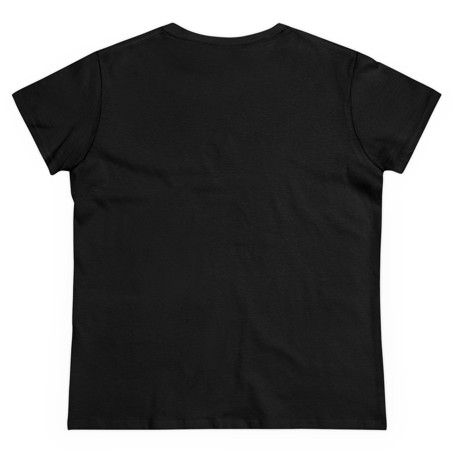 Women's Midweight Cotton Tee with Iconic Laurel Design