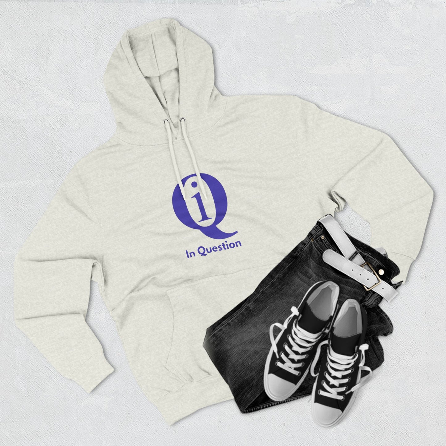 IQ Fashion | Three-Panel Fleece Hoodie