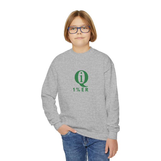 Youth Crewneck Sweatshirt - 1% ER Design for Cool Kids