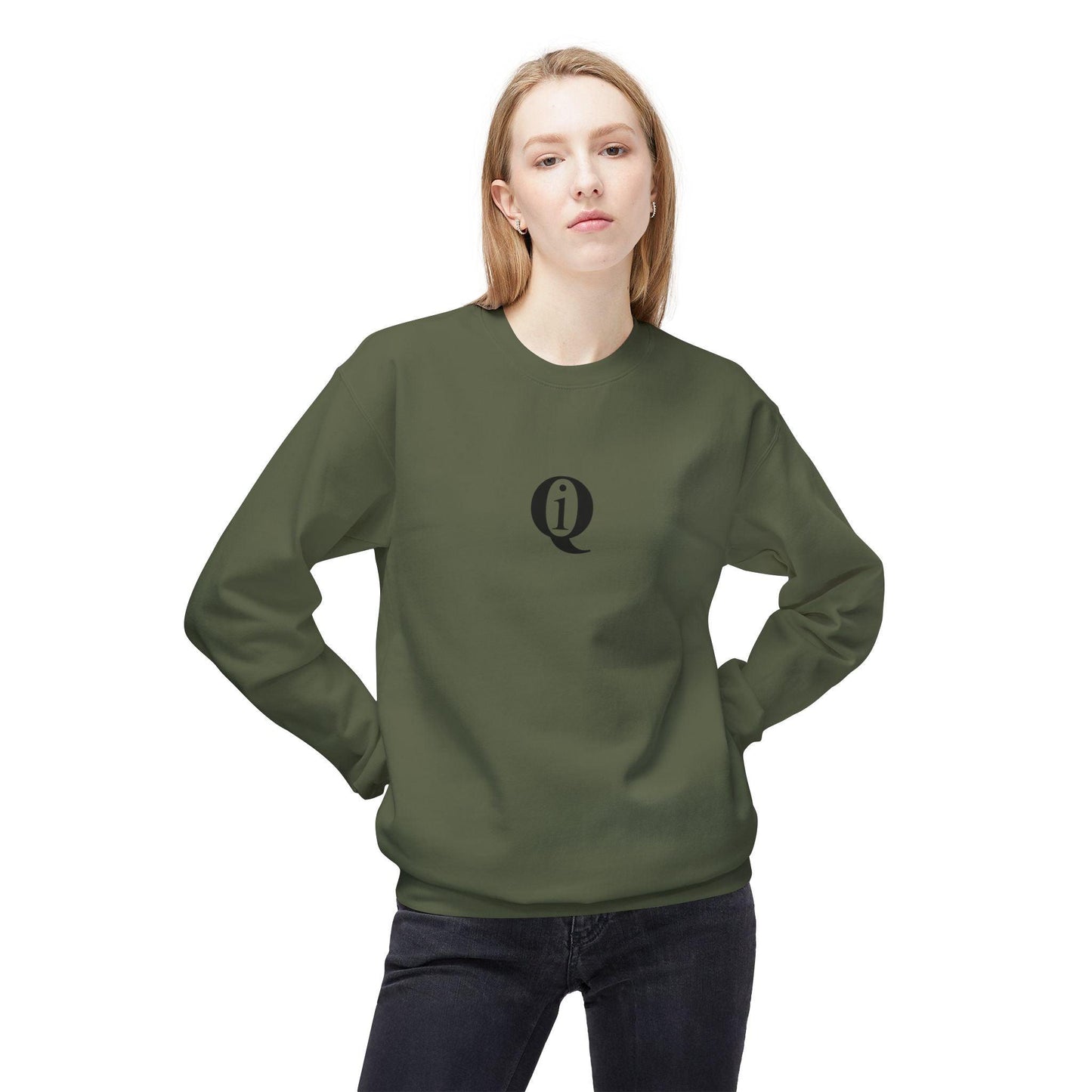 IQ Fashion | Unisex Midweight Softstyle Fleece Crewneck Sweatshirt