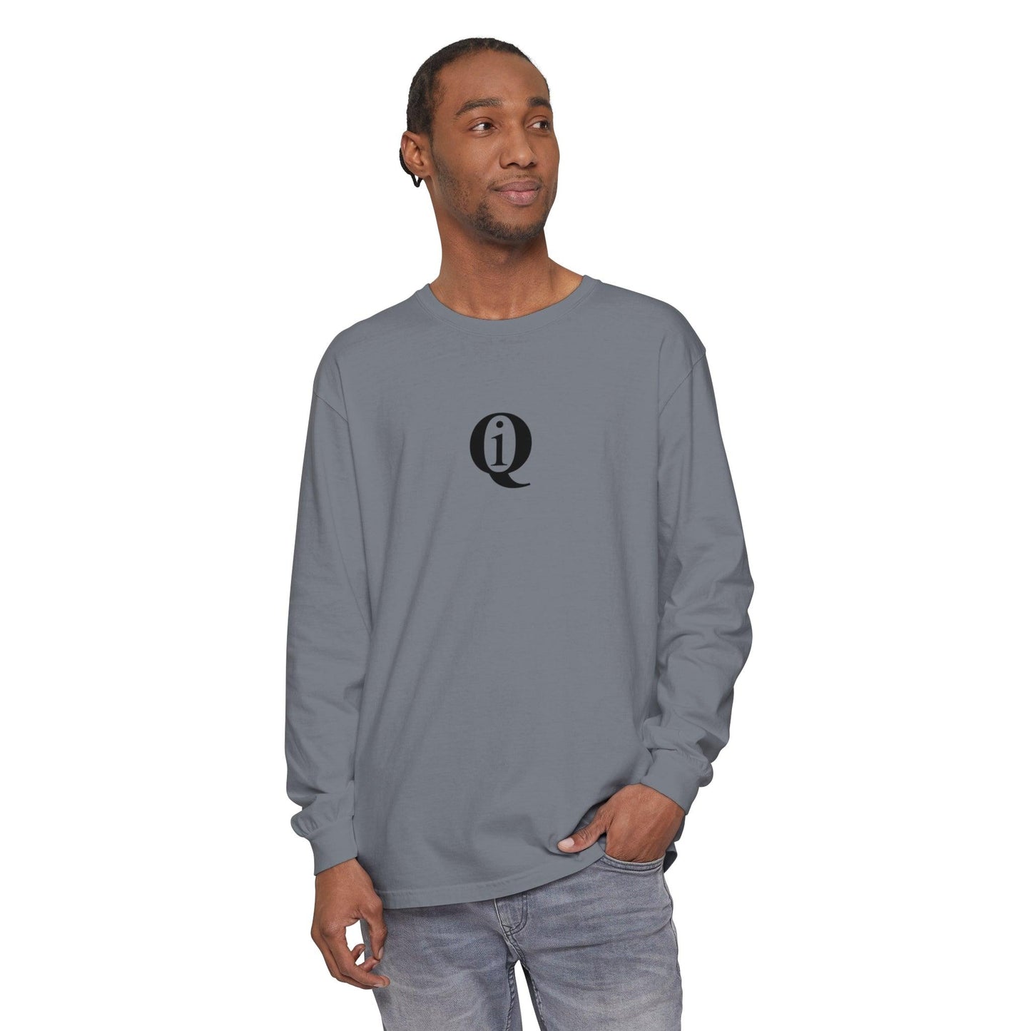 IQ Fashion | Unisex Garment-dyed Long Sleeve T-Shirt