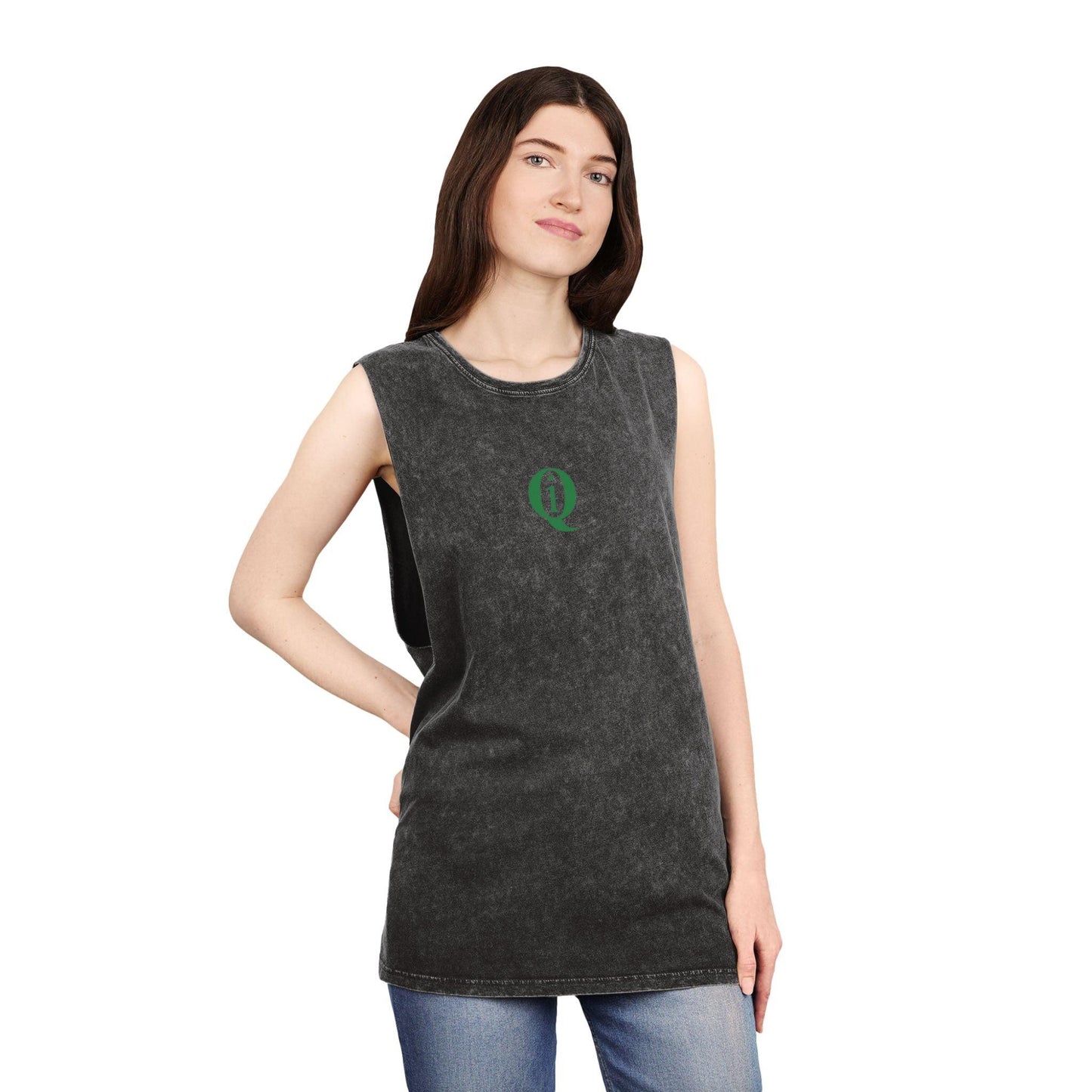 IQ Fashion | Unisex Stonewash Tank Top