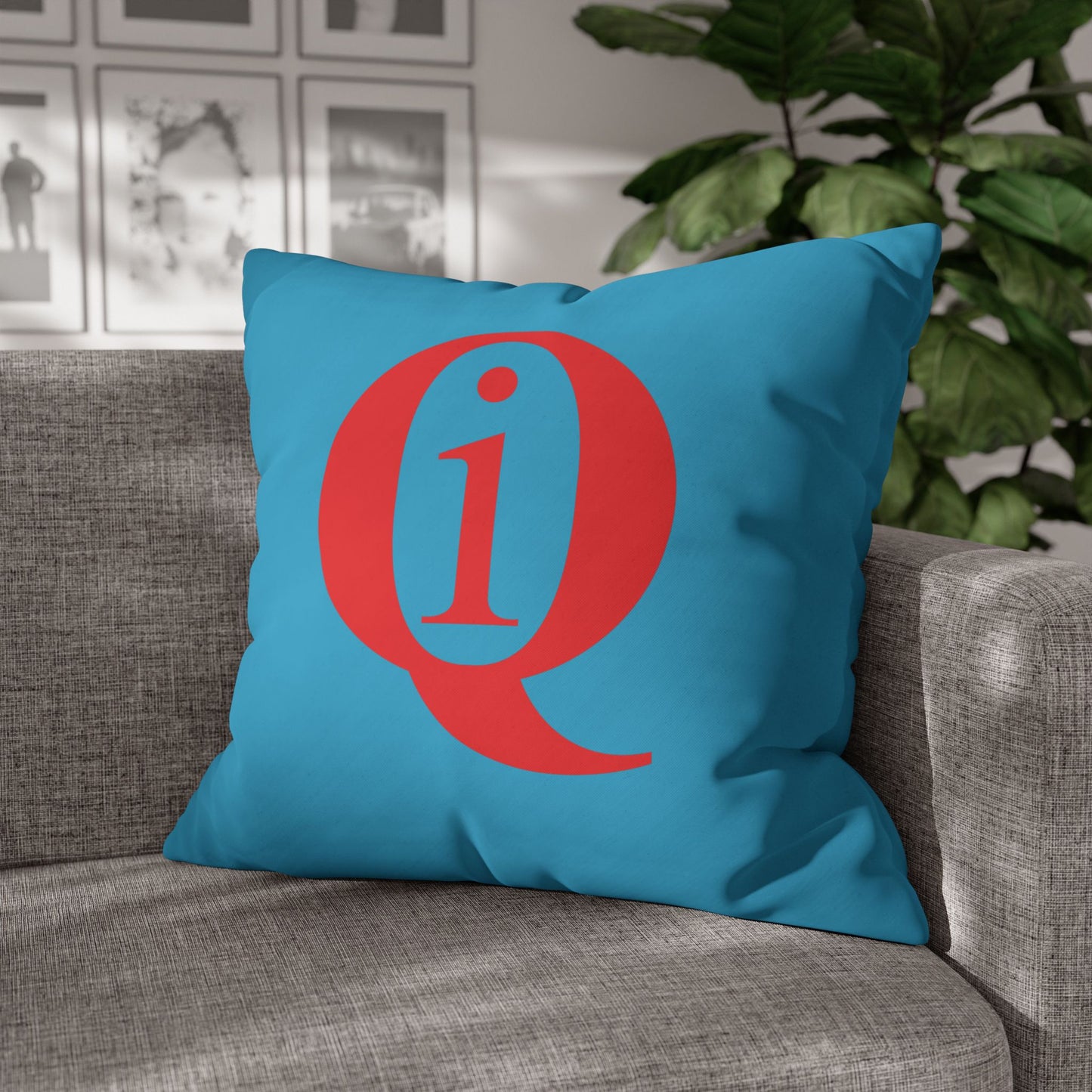 IQ Fashion | Square Poly Canvas Pillowcase