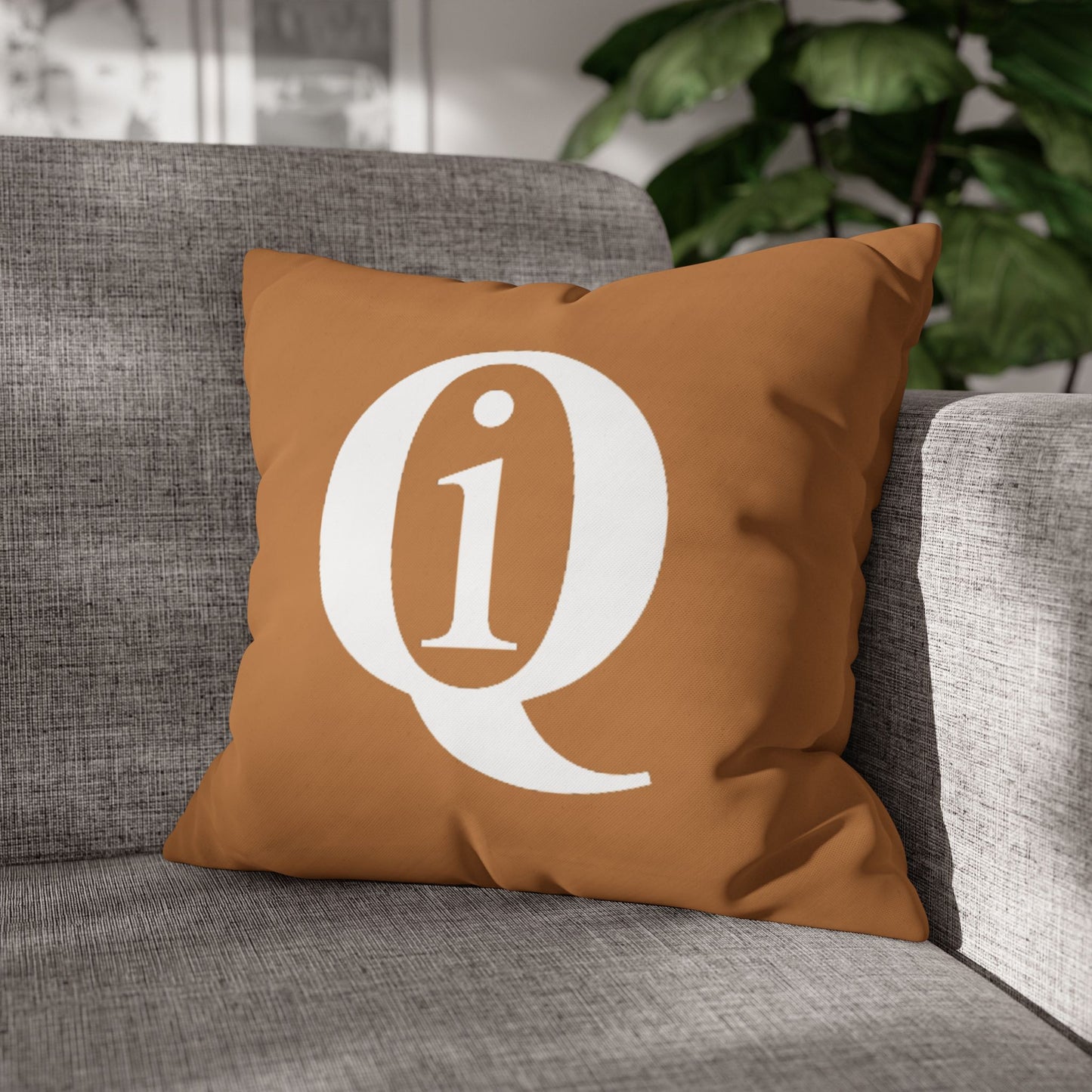 IQ Fashion | Square Poly Canvas Pillowcase