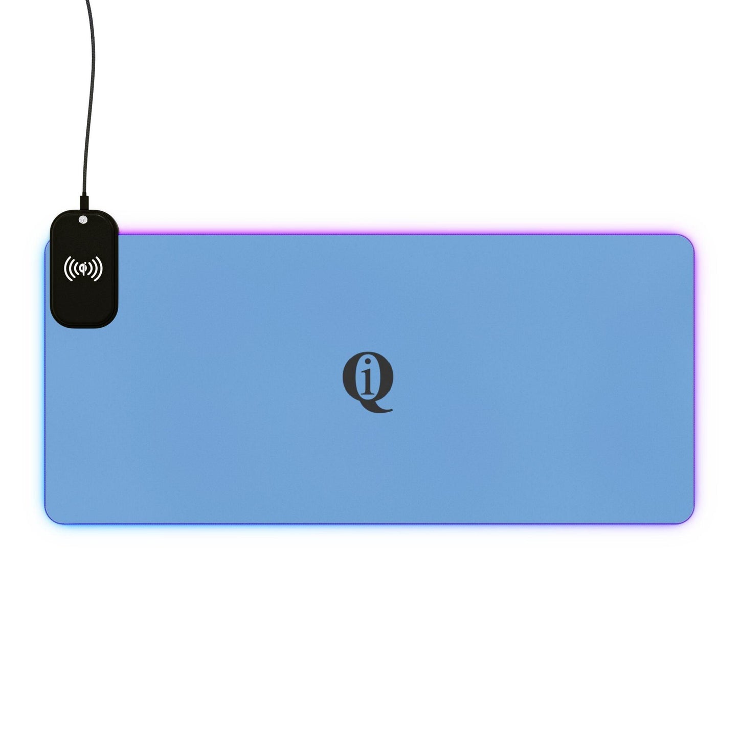 IQ Fashion | LED Gaming Mouse Pad, Wireless Charging