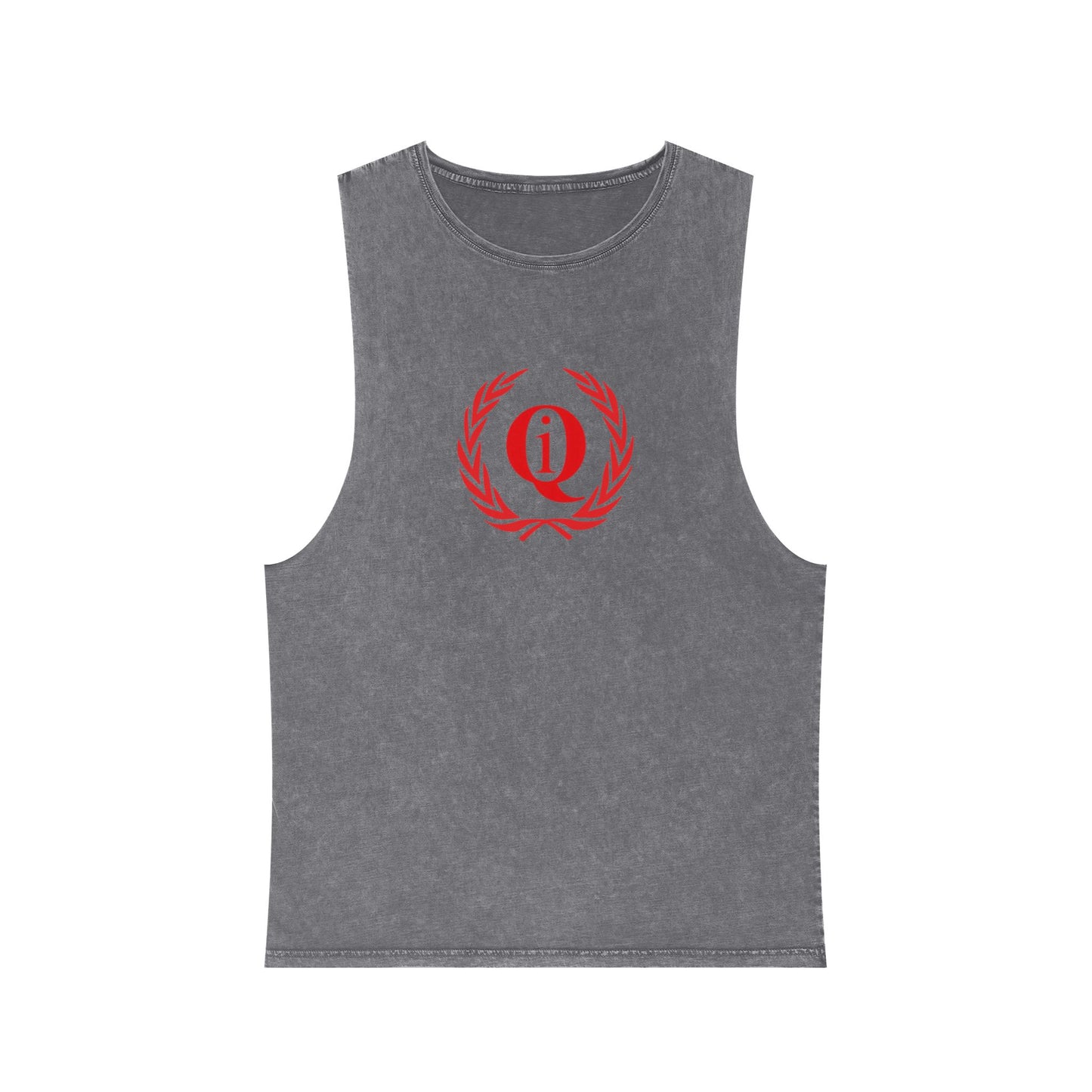 Unisex Stonewash Tank Top - Casual Summer Tee with 'On Board' Design