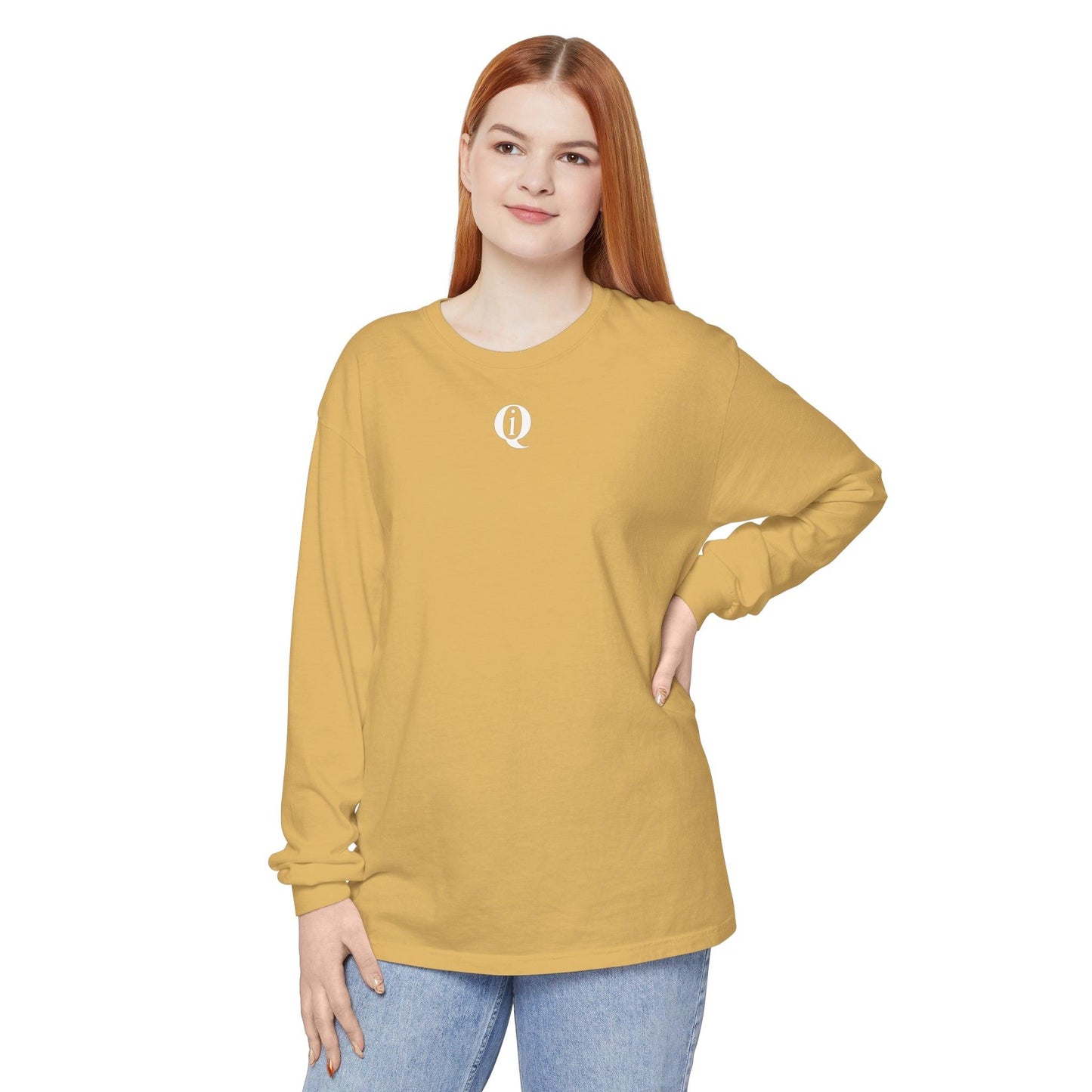 IQ Fashion | Unisex Garment-dyed Long Sleeve T-Shirt