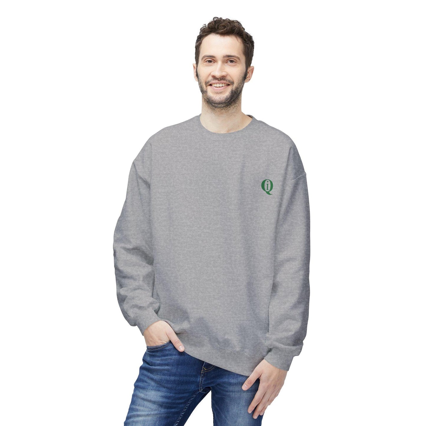 IQ Fashion | Unisex Midweight Softstyle Fleece Crewneck Sweatshirt