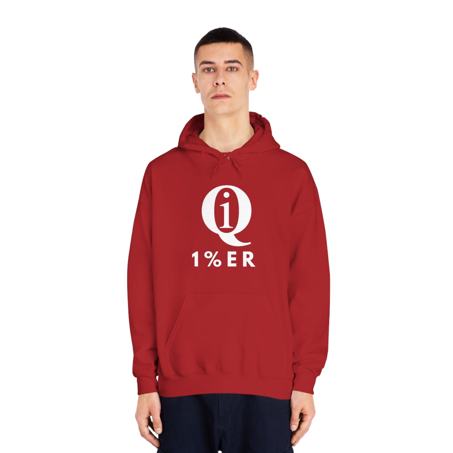 Unisex Motivational Hoodie - "1%ER" DryBlend Sweatshirt