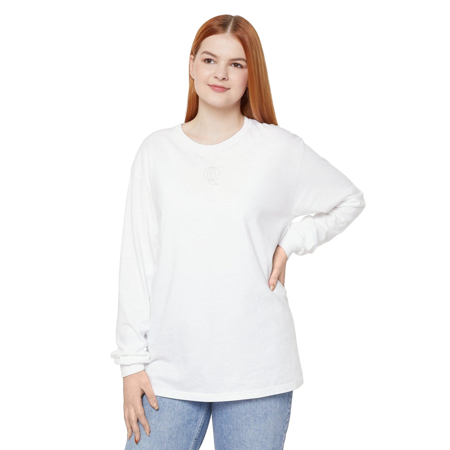 IQ Fashion | Unisex Garment-dyed Long Sleeve T-Shirt