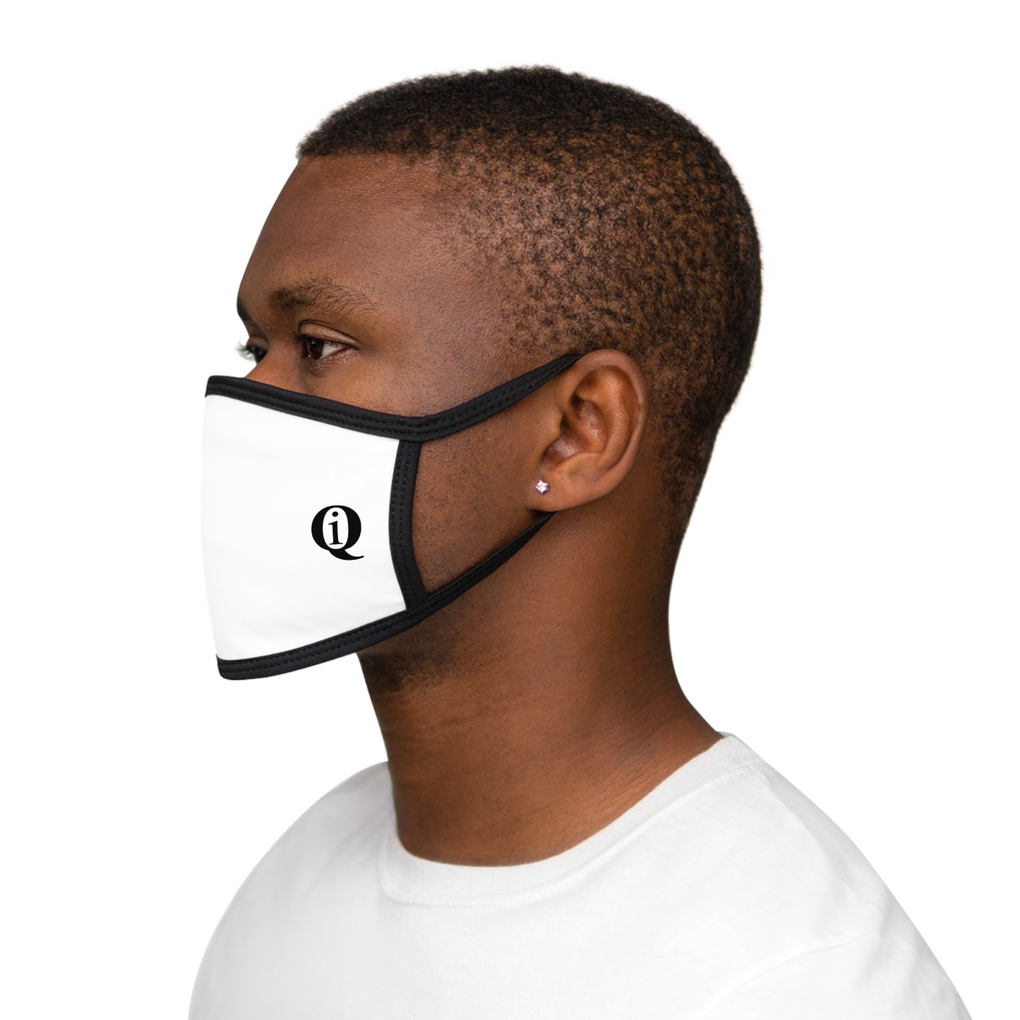 IQ Fashion | Mixed-Fabric Face Mask