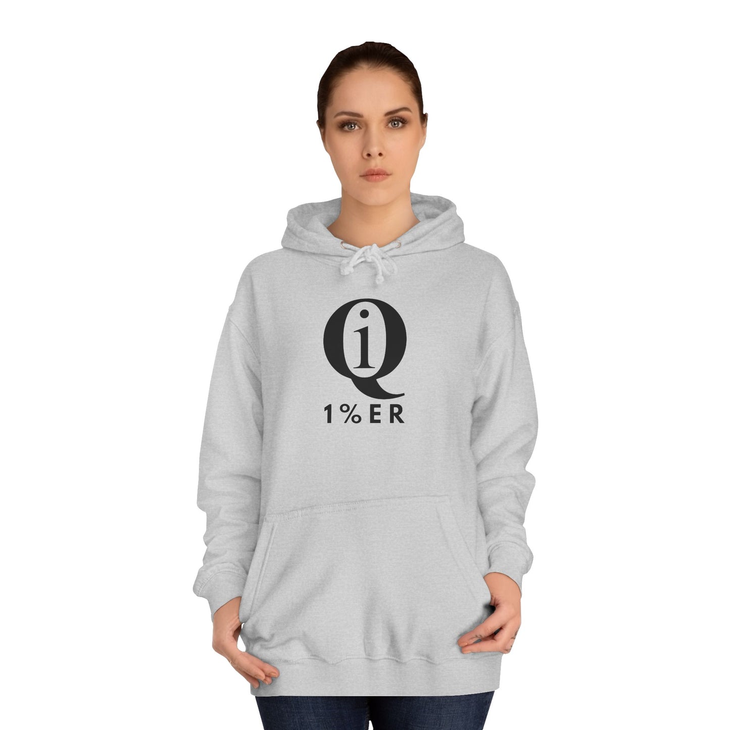 Informative Unisex College Hoodie - 1%ER Design