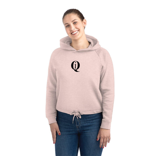 IQ Fashion | Women's Bower Cropped Hoodie Sweatshirt