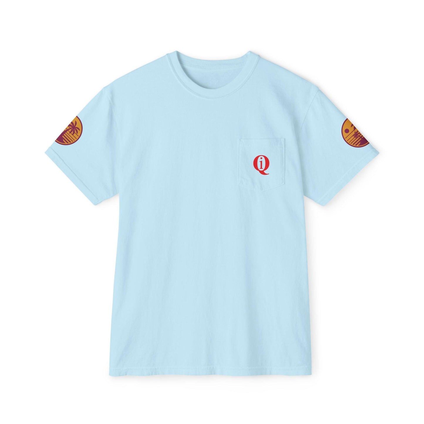 IQ Fashion | Unisex Garment-Dyed Pocket T-Shirt