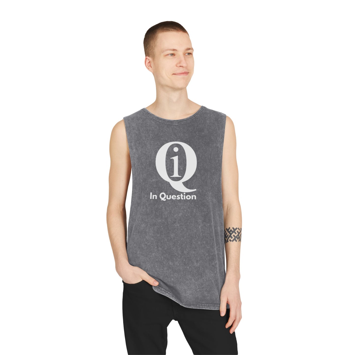 Unisex Stonewash Tank Top