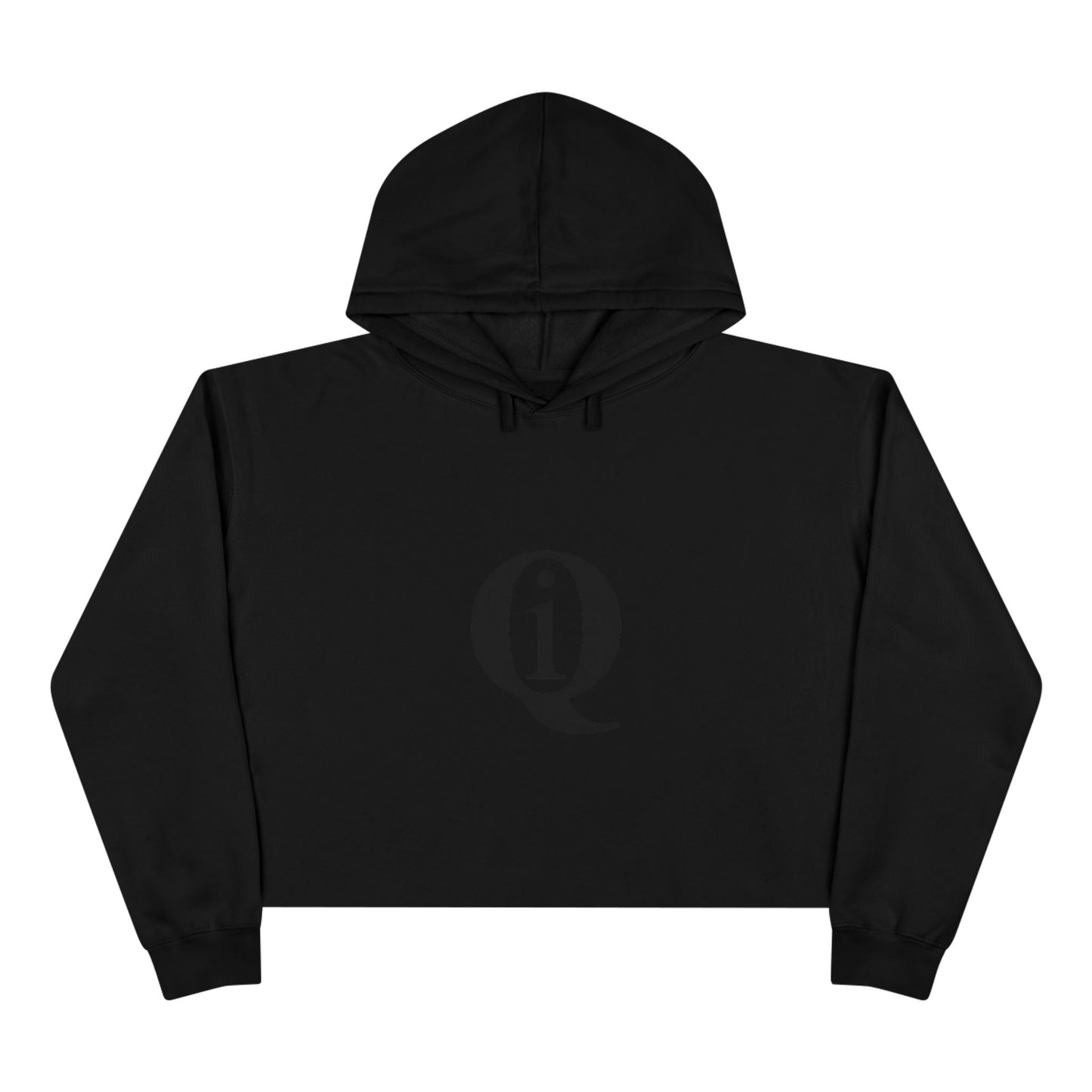 IQ Fashion |  Informative Crop Hoodie - Trendy Streetwear