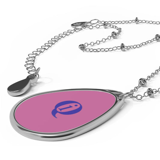 IQ Fashion | Oval Necklace