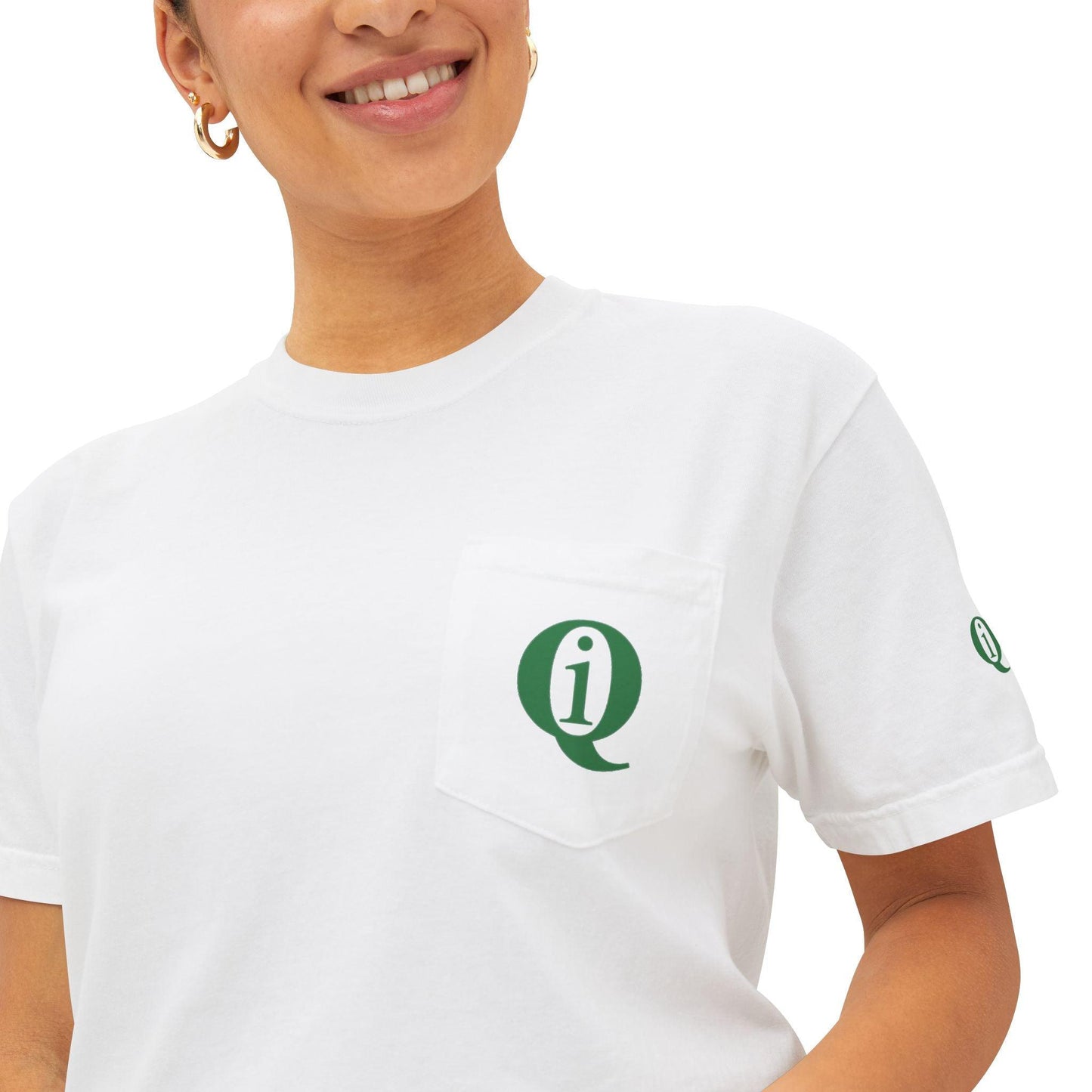 IQ Fashion | Unisex Garment-Dyed Pocket T-Shirt