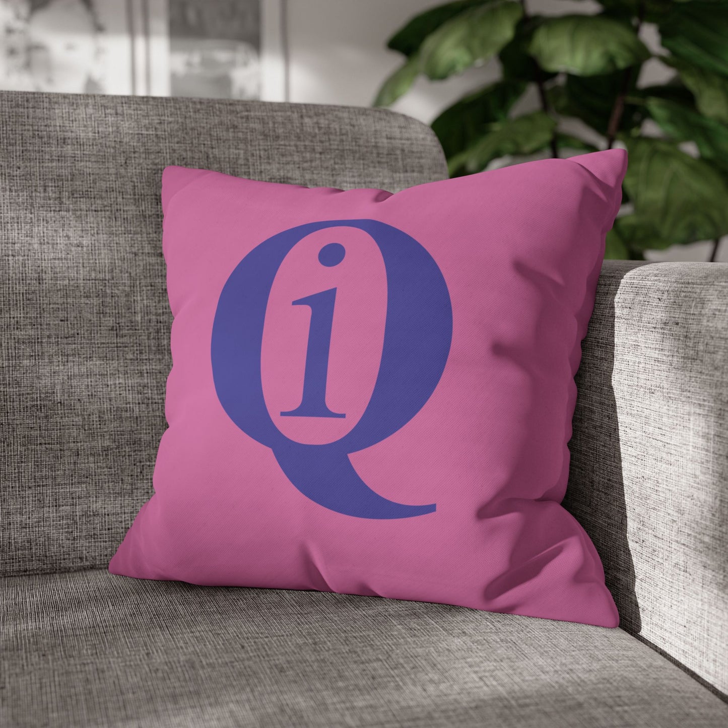 IQ Fashion | Square Poly Canvas Pillowcase