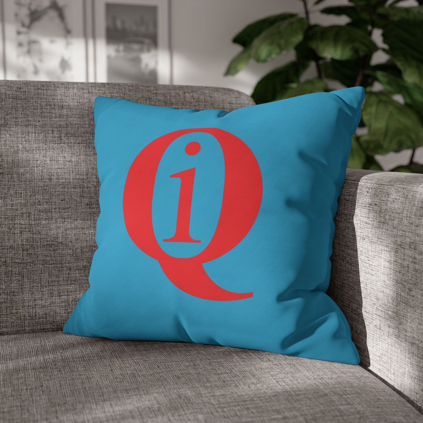 IQ Fashion | Square Poly Canvas Pillowcase