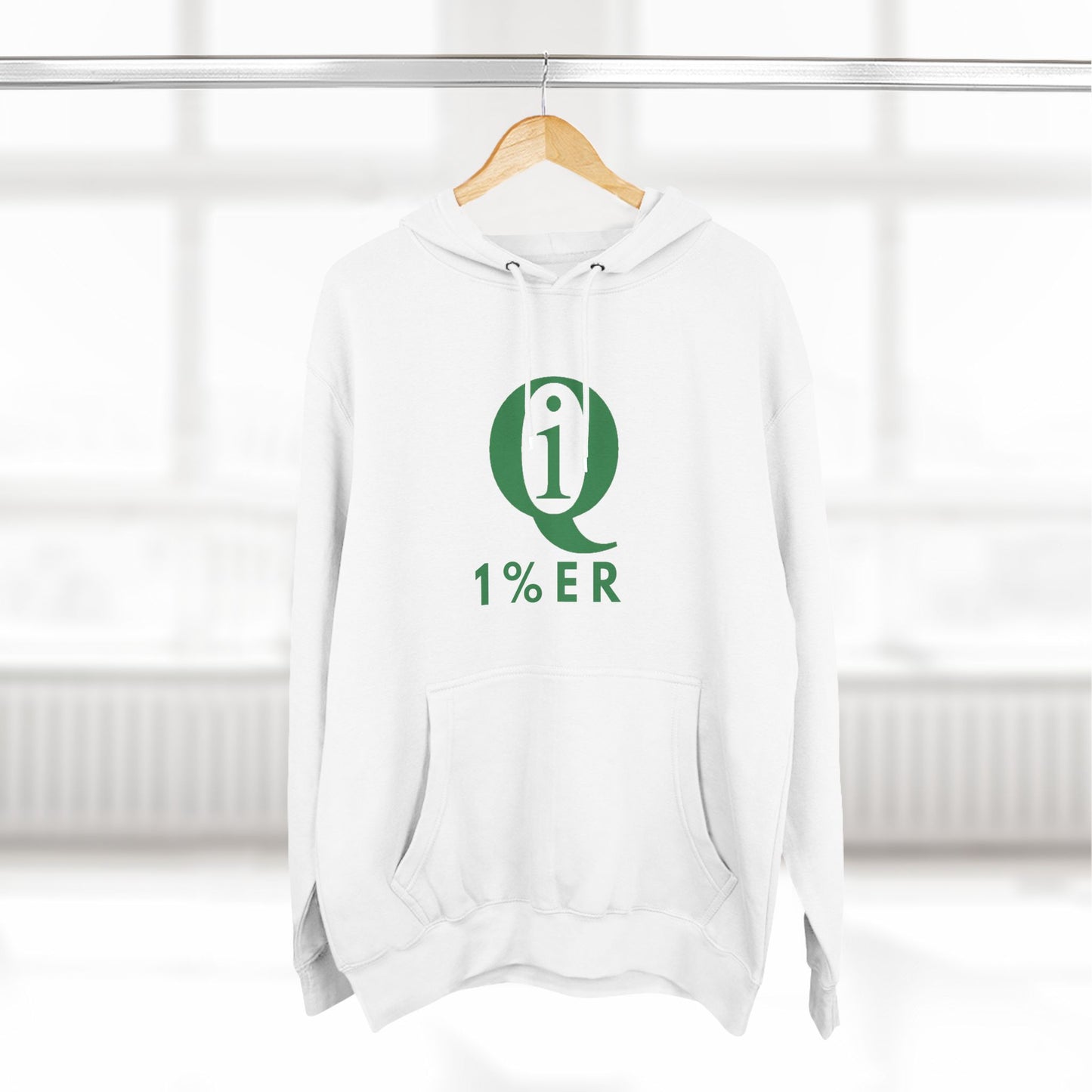 IQ Fashion | Three-Panel Fleece Hoodie