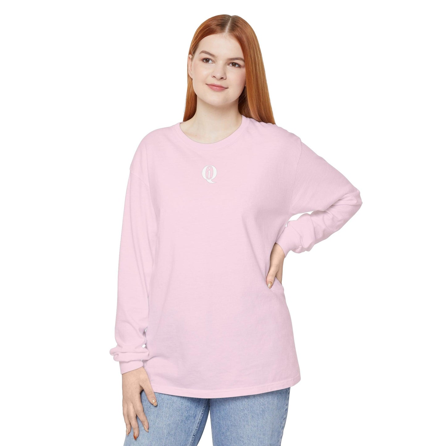 IQ Fashion | Unisex Garment-dyed Long Sleeve T-Shirt