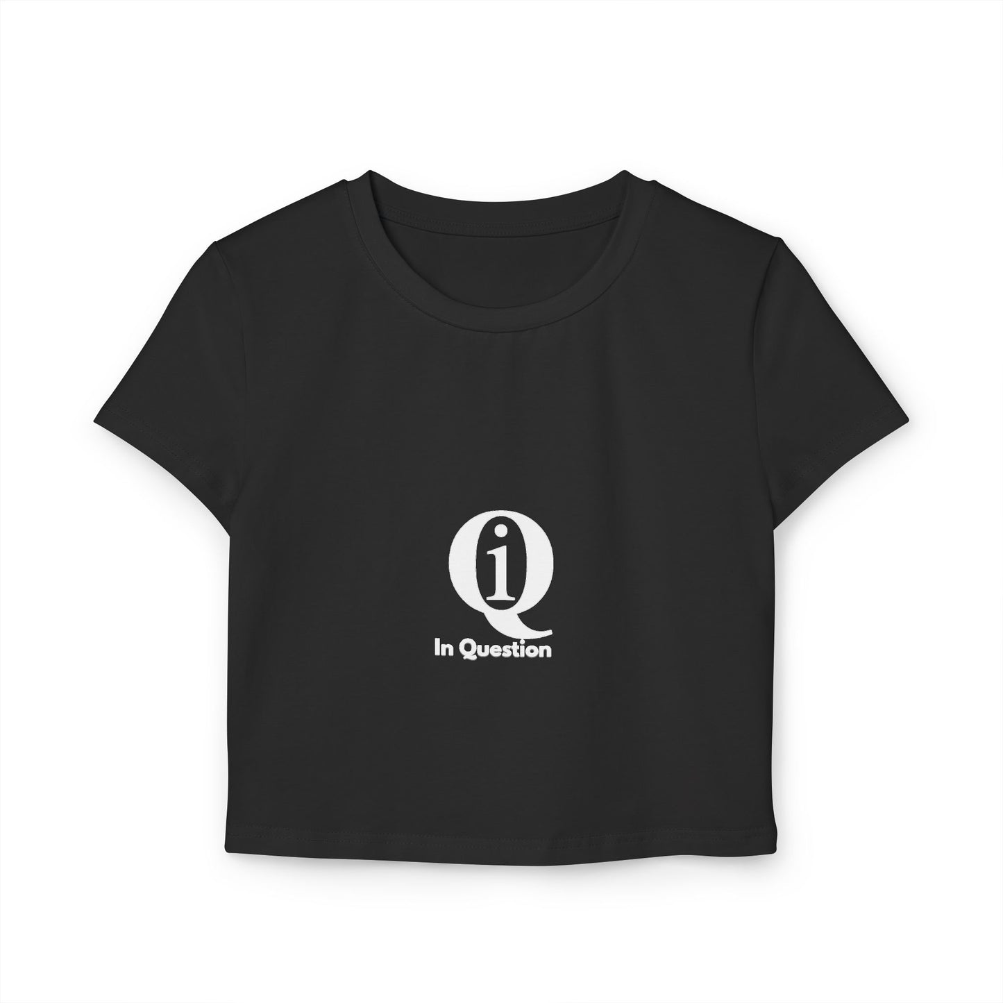 Casual Women's Baby Tee with Laurel Design - Perfect for Everyday Wear