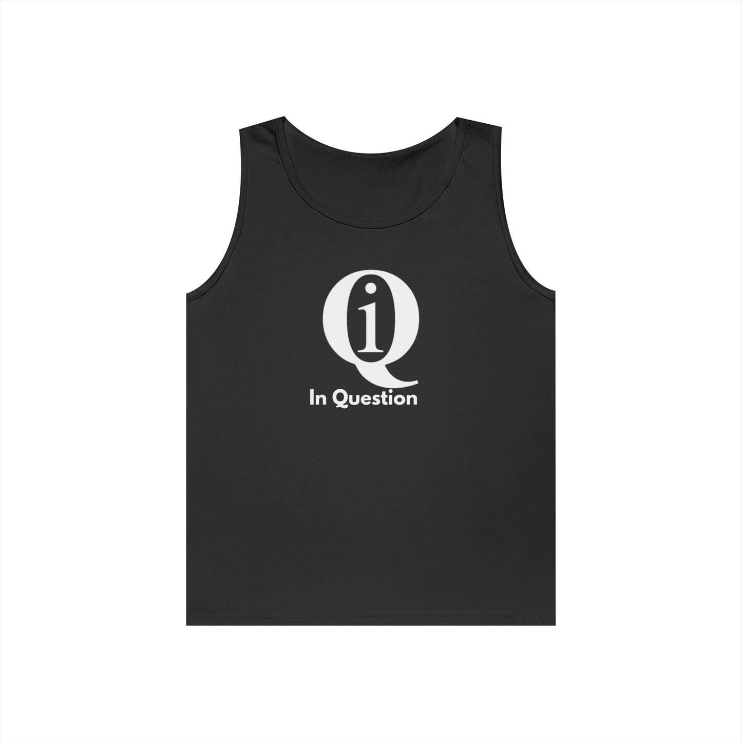 Unisex Heavy Cotton Tank Top - 'Q On Board' Design - Perfect for Summer Adventures