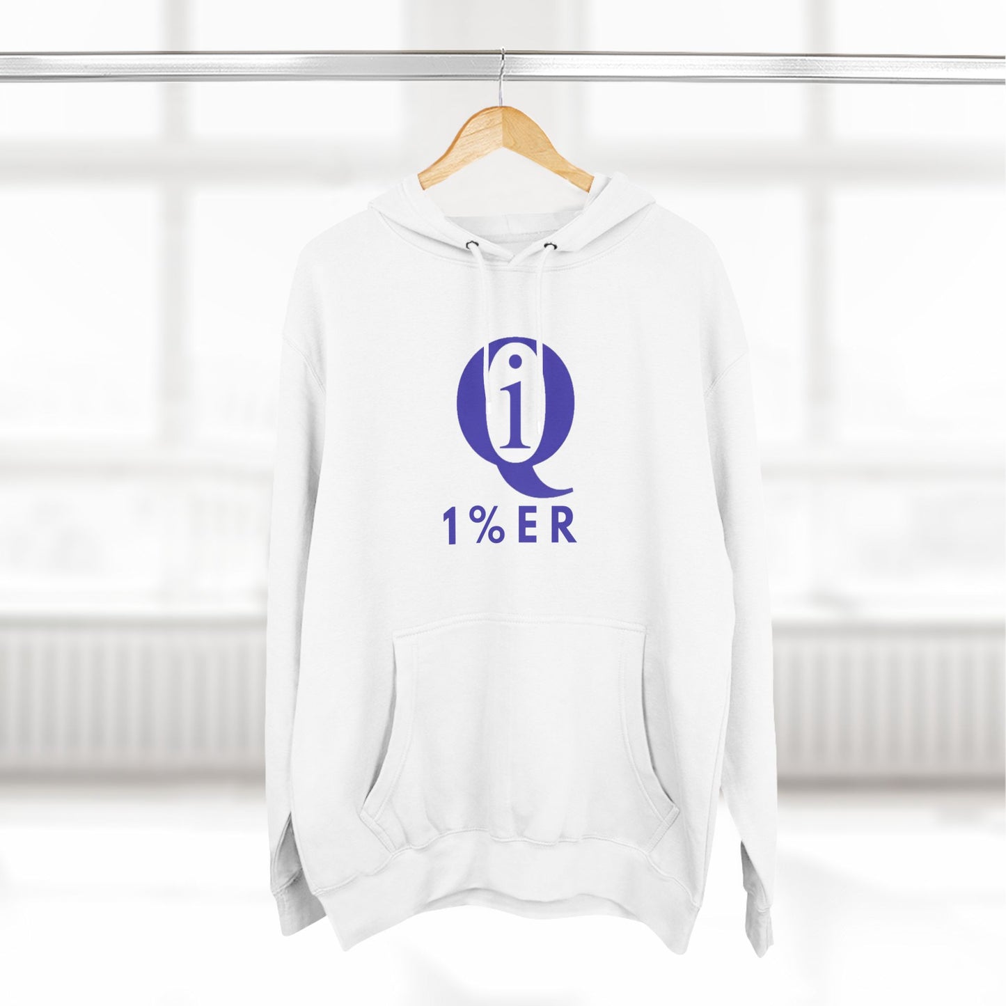 IQ Fashion | Three-Panel Fleece Hoodie