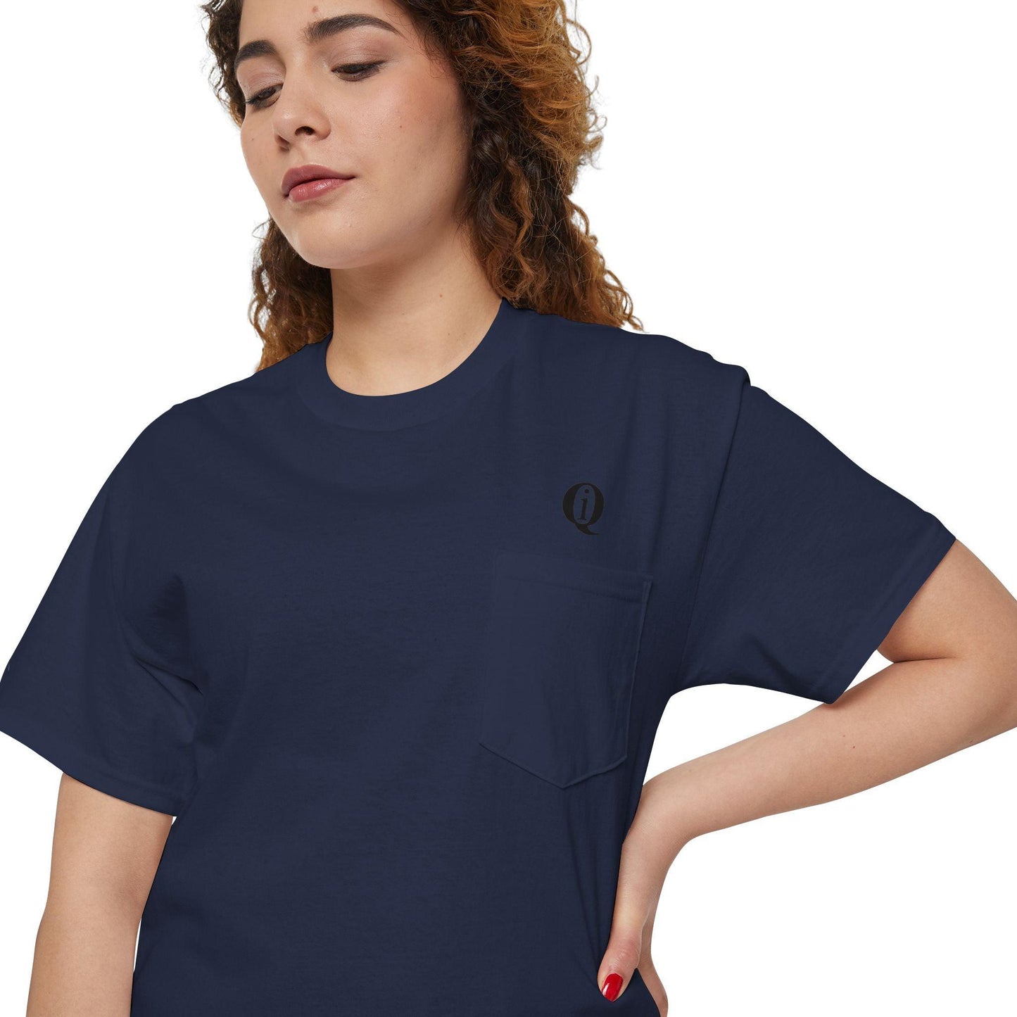 IQ Fashion | Unisex Heavy Cotton Pocket Tee