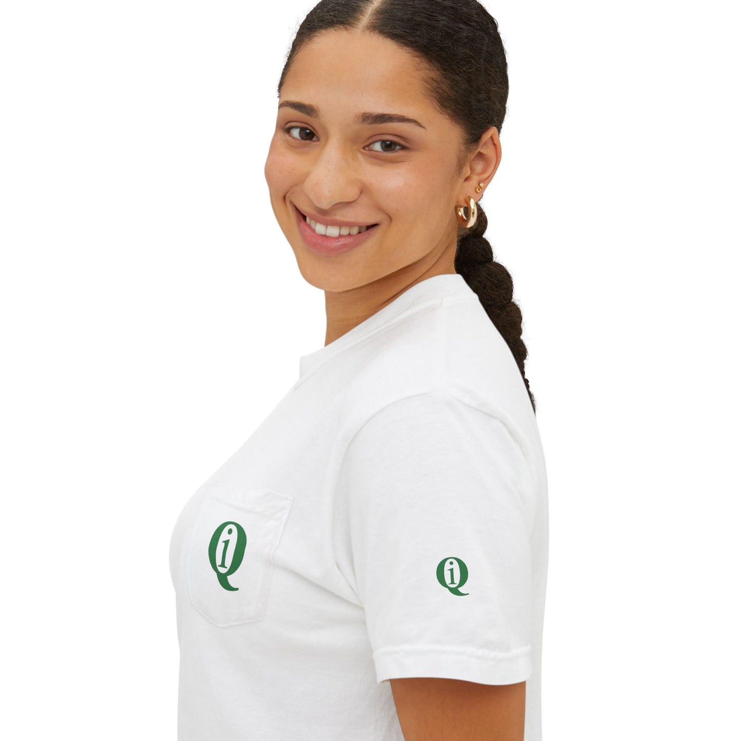 IQ Fashion | Unisex Garment-Dyed Pocket T-Shirt