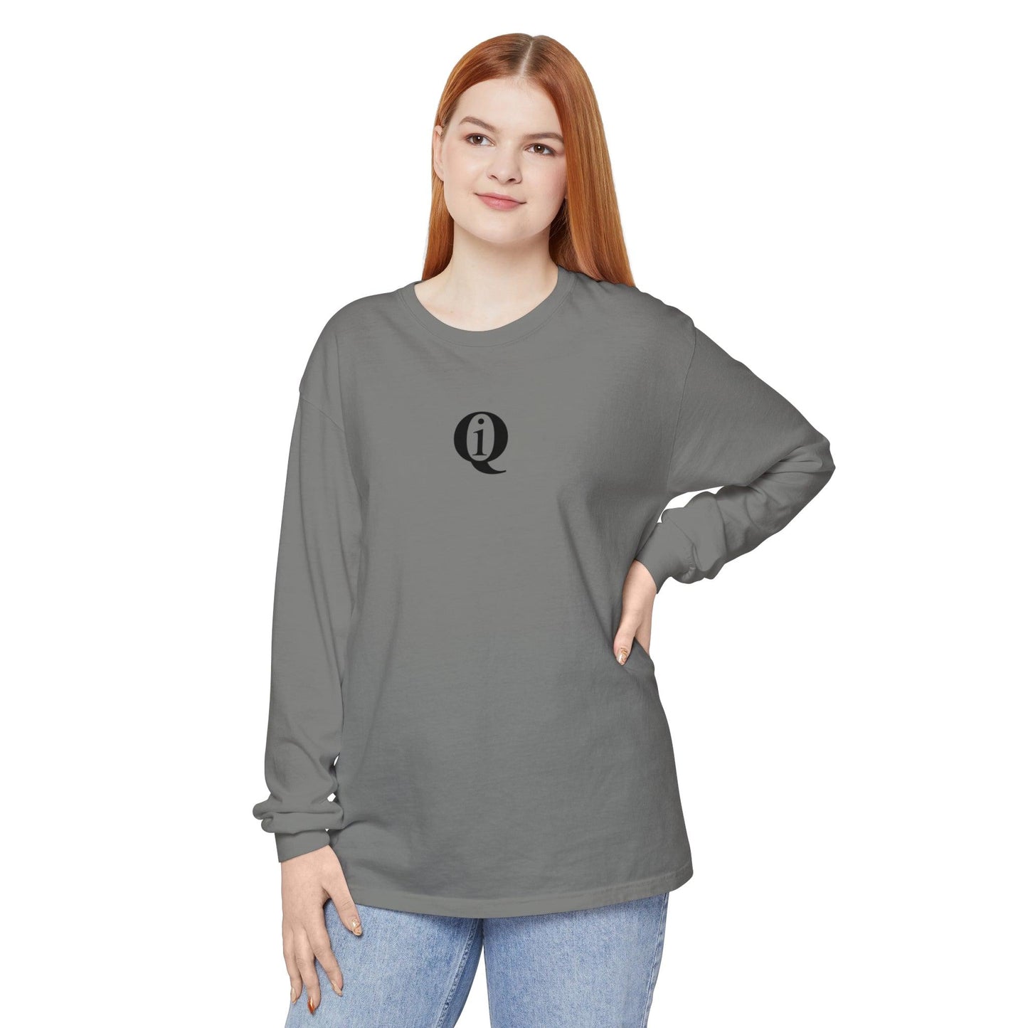 IQ Fashion | Unisex Garment-dyed Long Sleeve T-Shirt