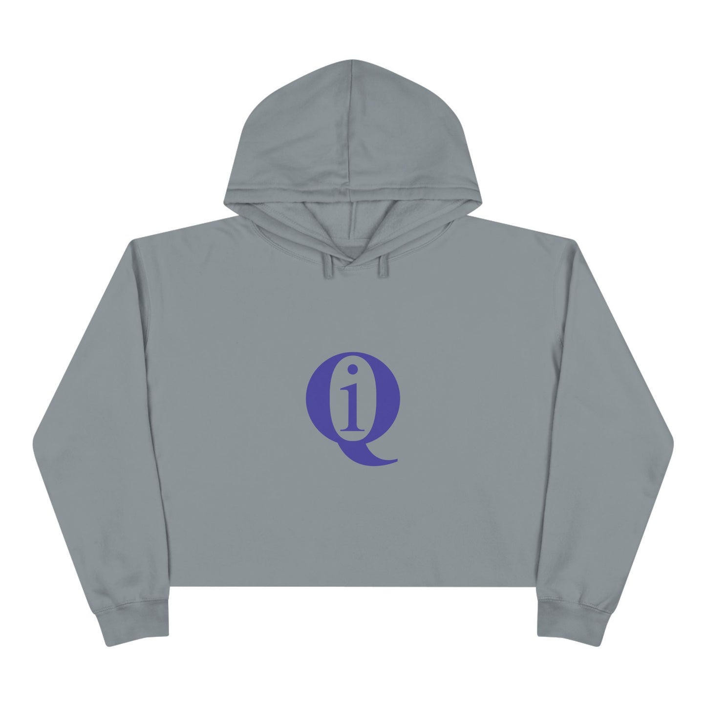 IQ Fashion |  Informative Crop Hoodie - Trendy Streetwear