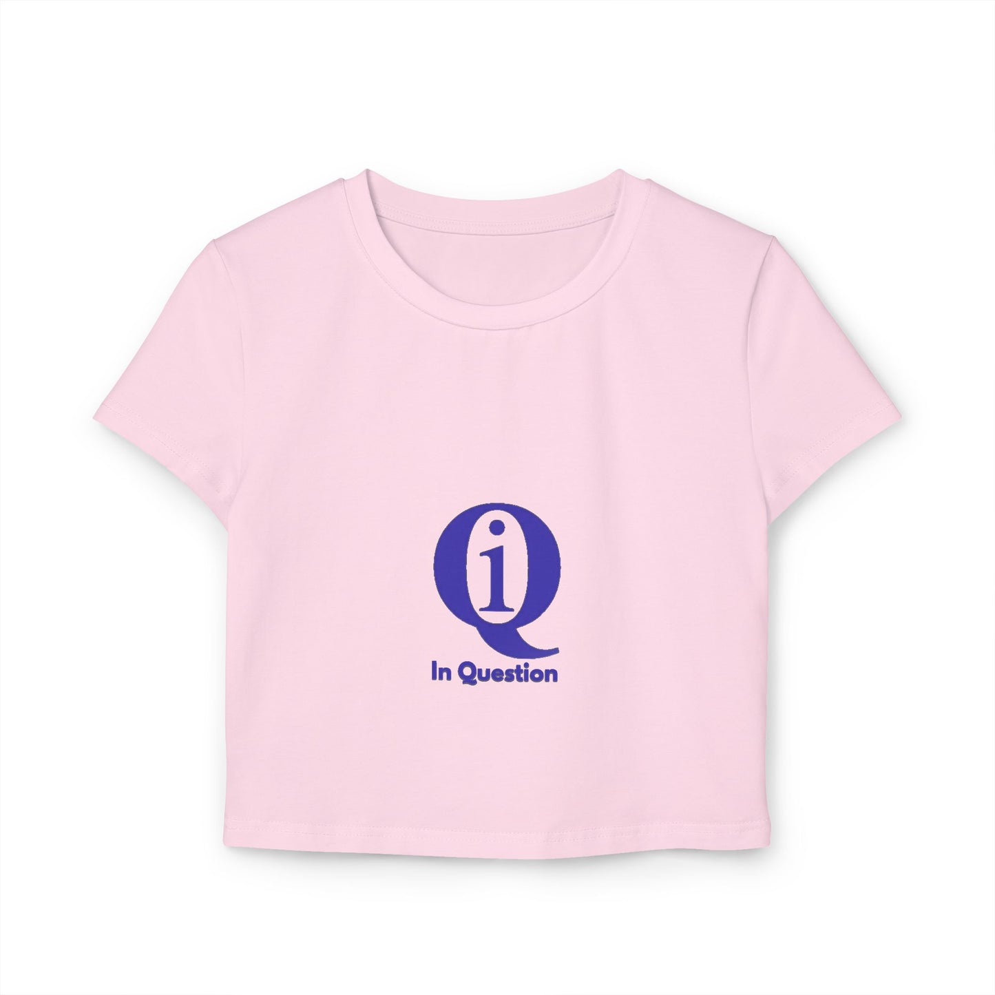 Casual Women's Baby Tee with Laurel Design - Perfect for Everyday Wear