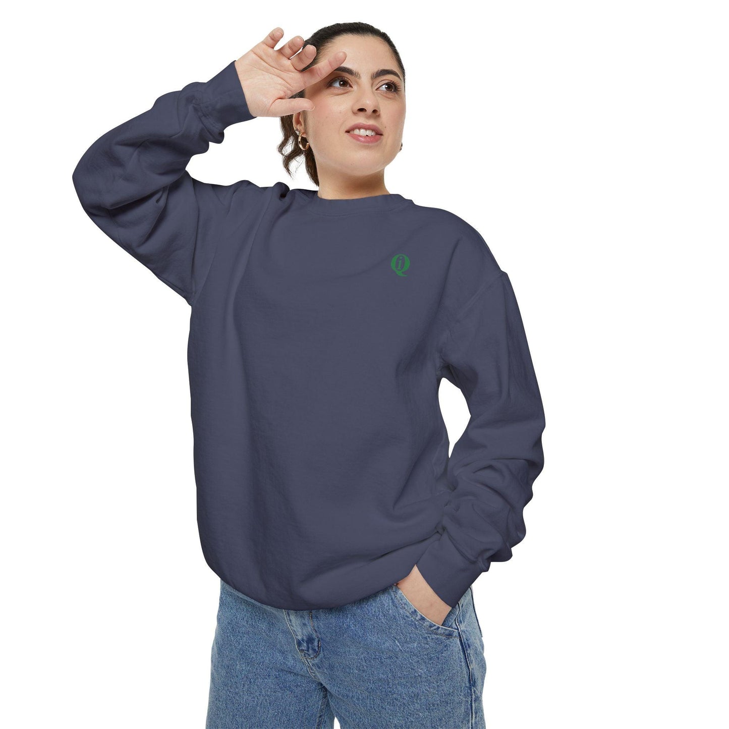 IQ Fashion | Unisex Garment-Dyed Sweatshirt