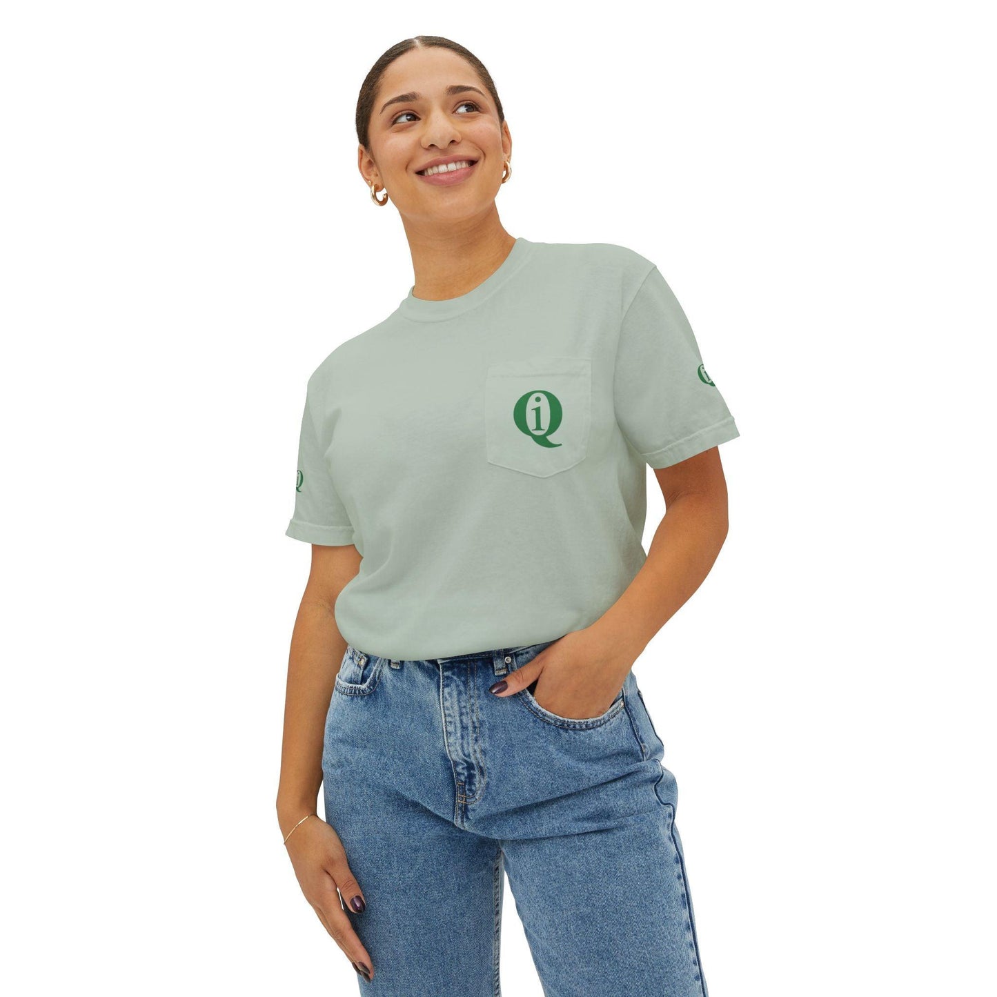 IQ Fashion | Unisex Garment-Dyed Pocket T-Shirt