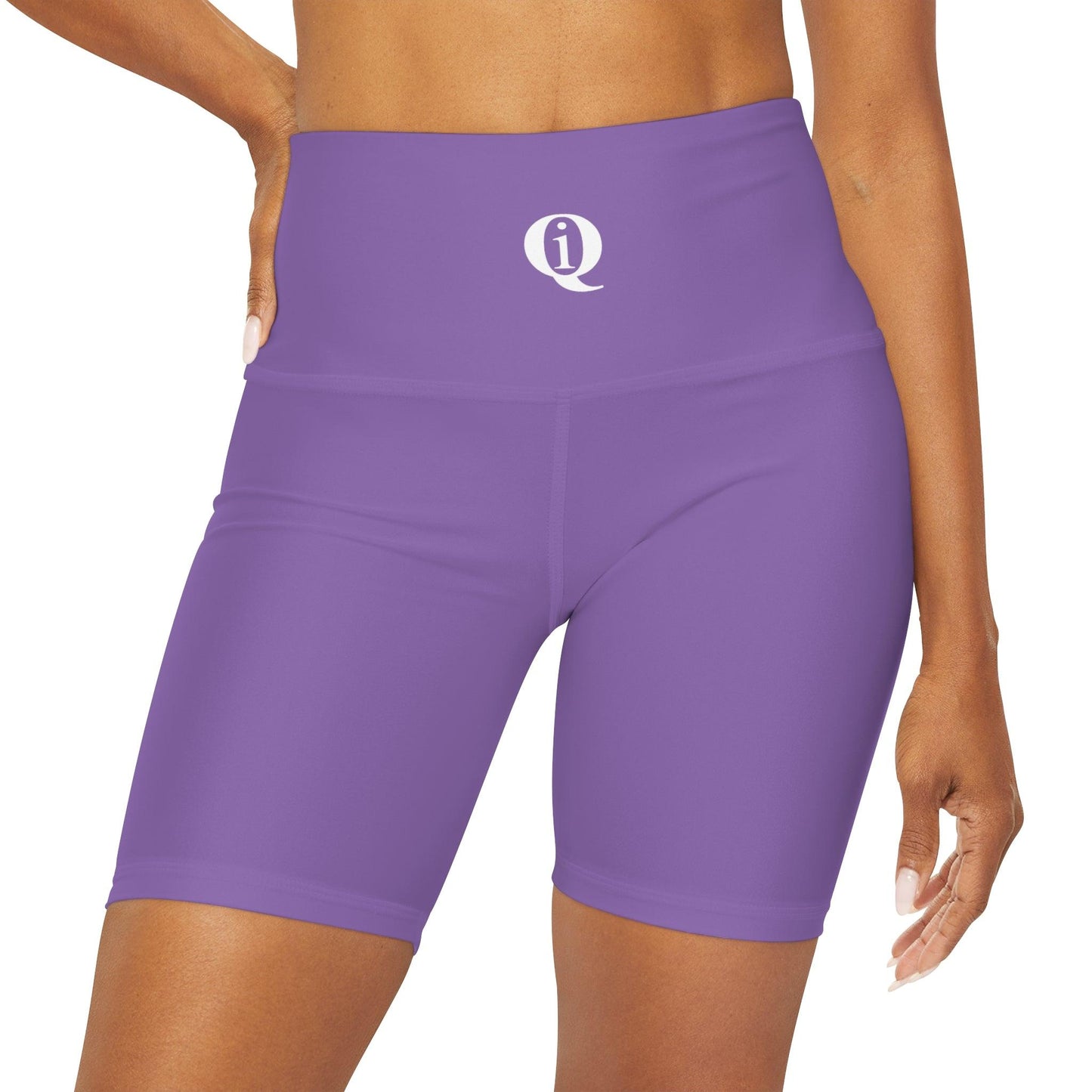 IQ Fashion | High Waisted Yoga Shorts (AOP)