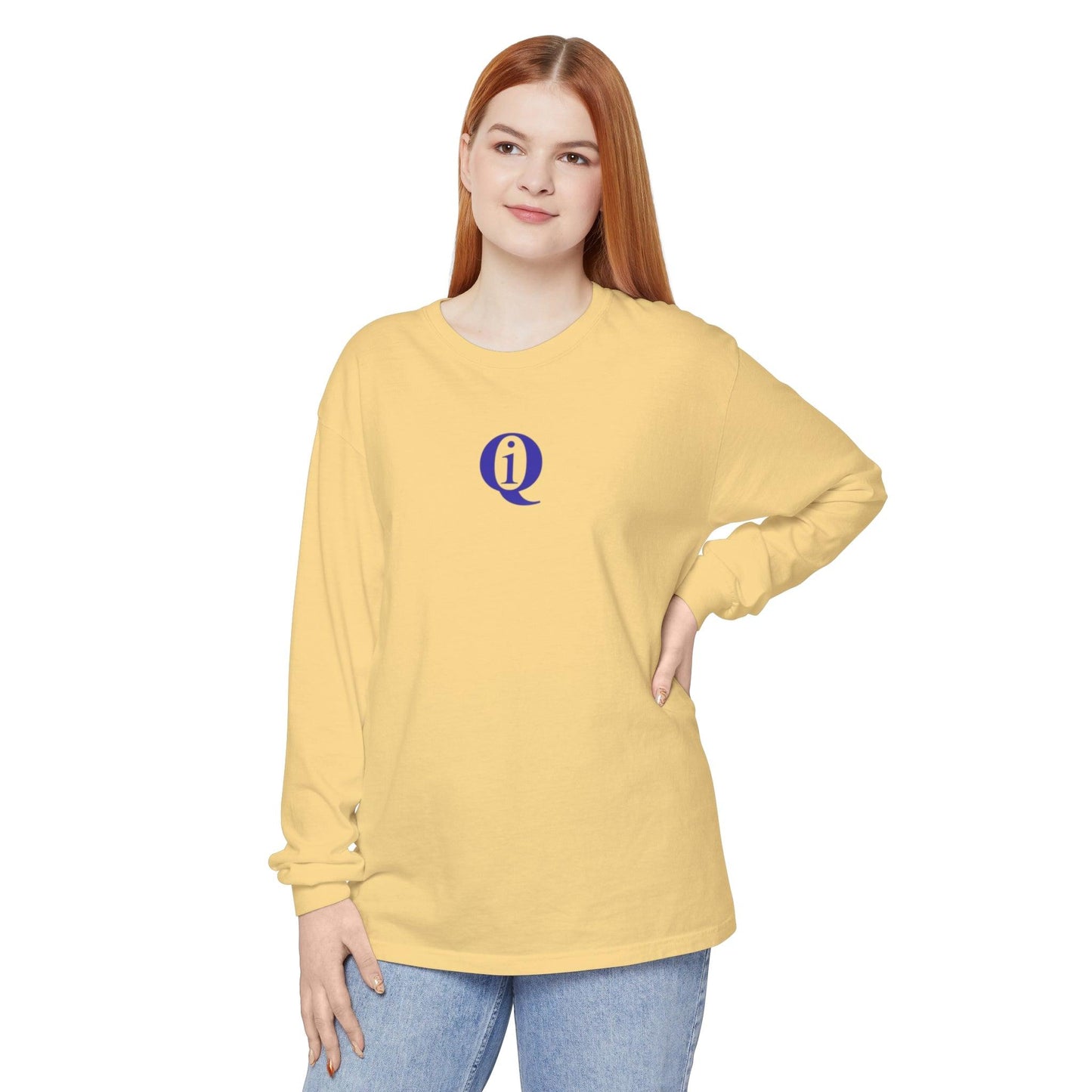 IQ Fashion | Unisex Garment-dyed Long Sleeve T-Shirt