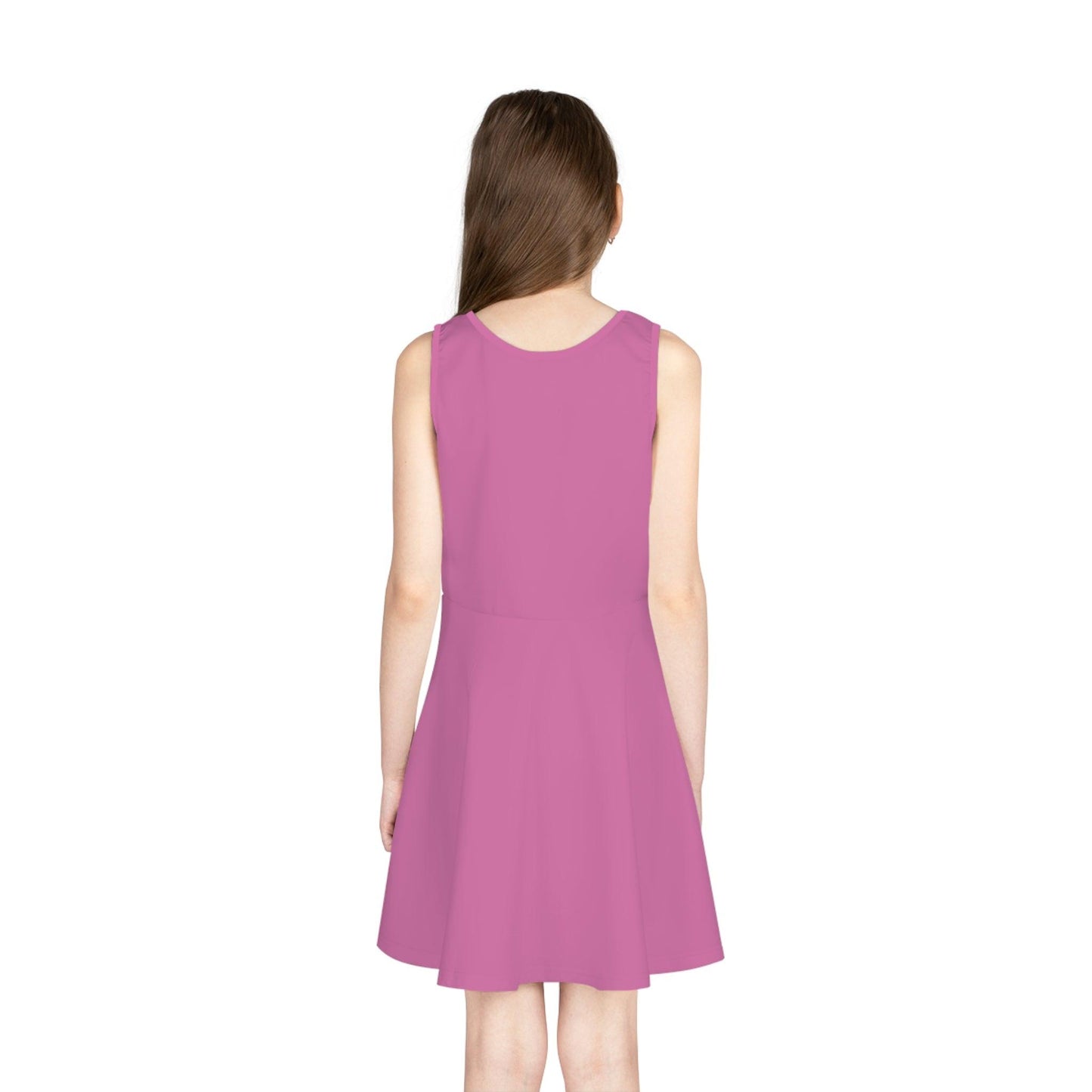 IQ Fashion | Girls' Sleeveless Sundress (AOP)