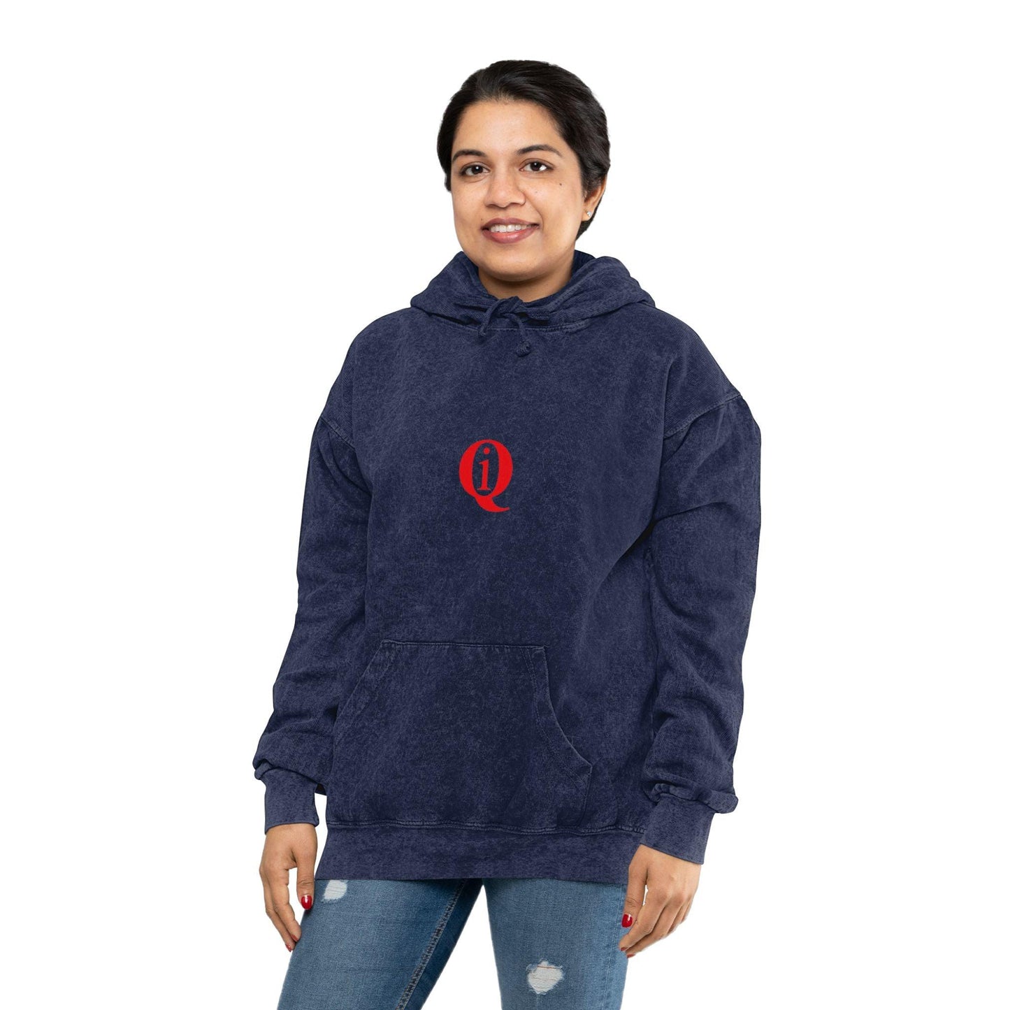 IQ Fashion | Unisex Mineral Wash Hoodie