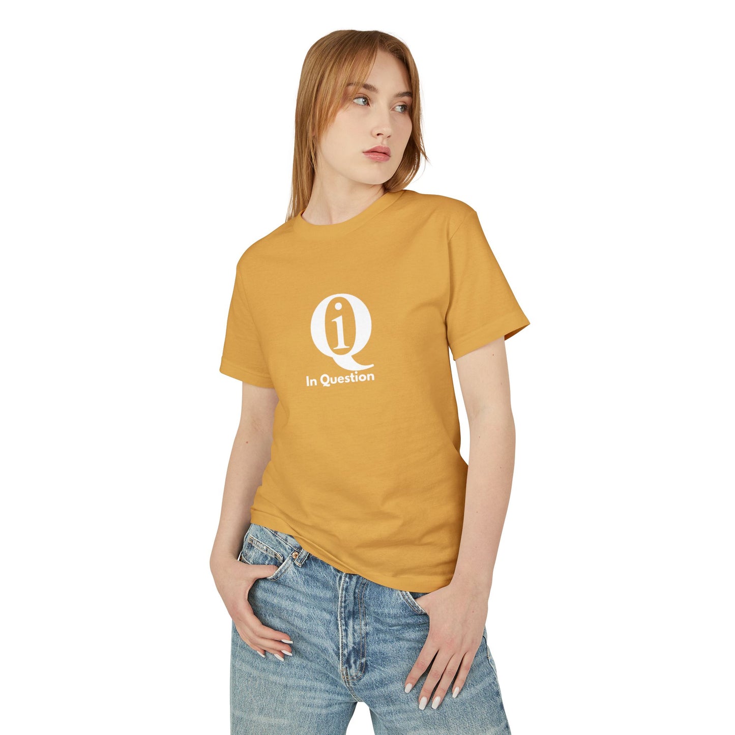 Unisex Garment-Dyed Heavyweight Cotton Tee with Logo | Soft Casual Style