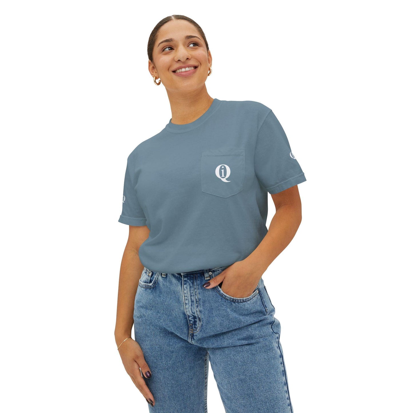 IQ Fashion | Unisex Garment-Dyed Pocket T-Shirt