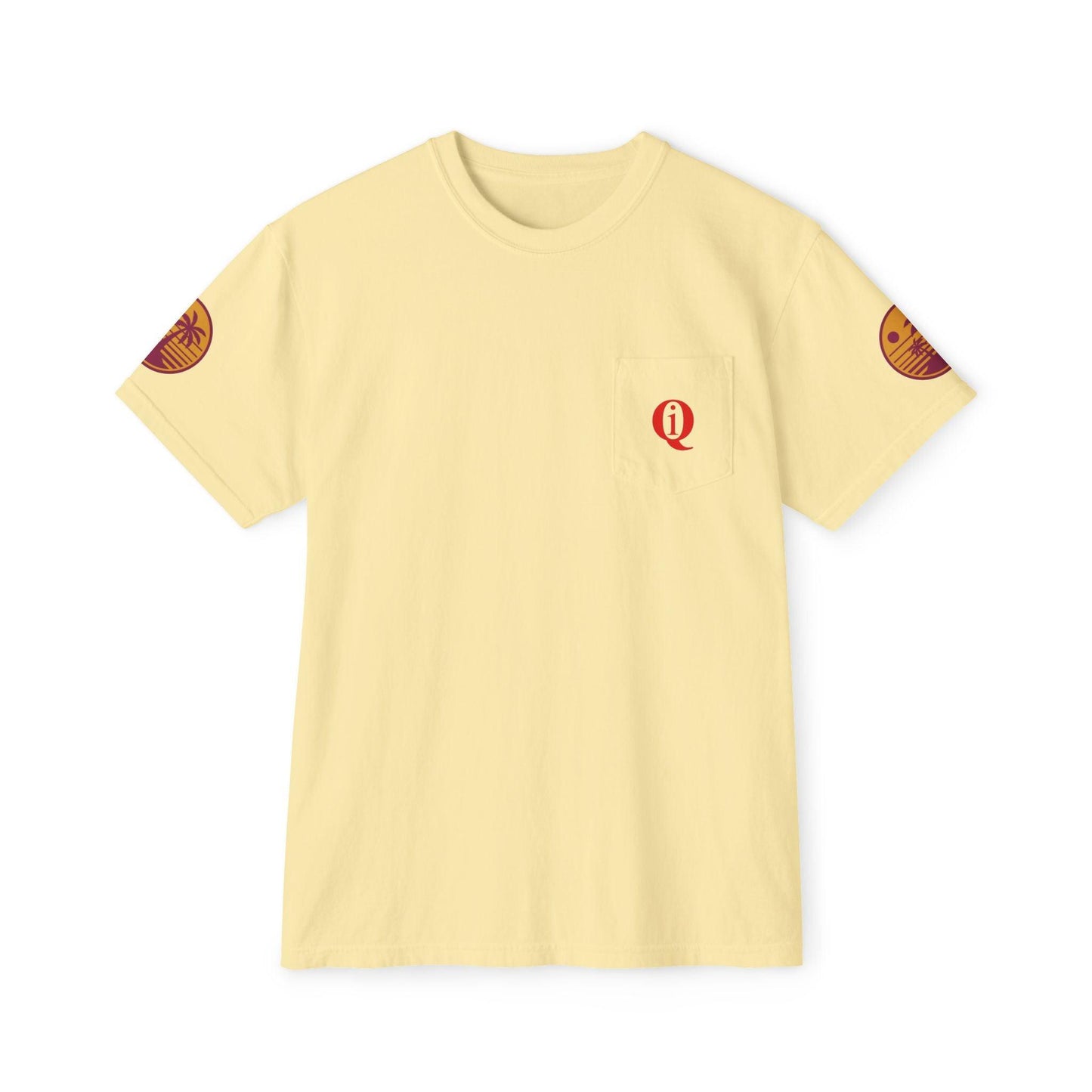 IQ Fashion | Unisex Garment-Dyed Pocket T-Shirt