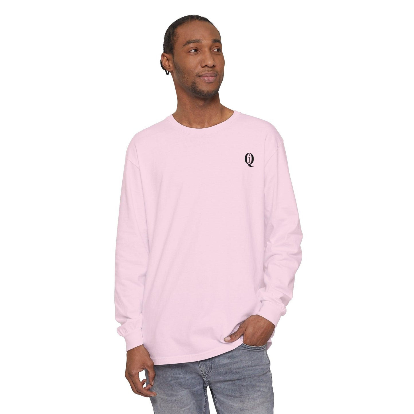 IQ Fashion | Unisex Garment-dyed Long Sleeve T-Shirt