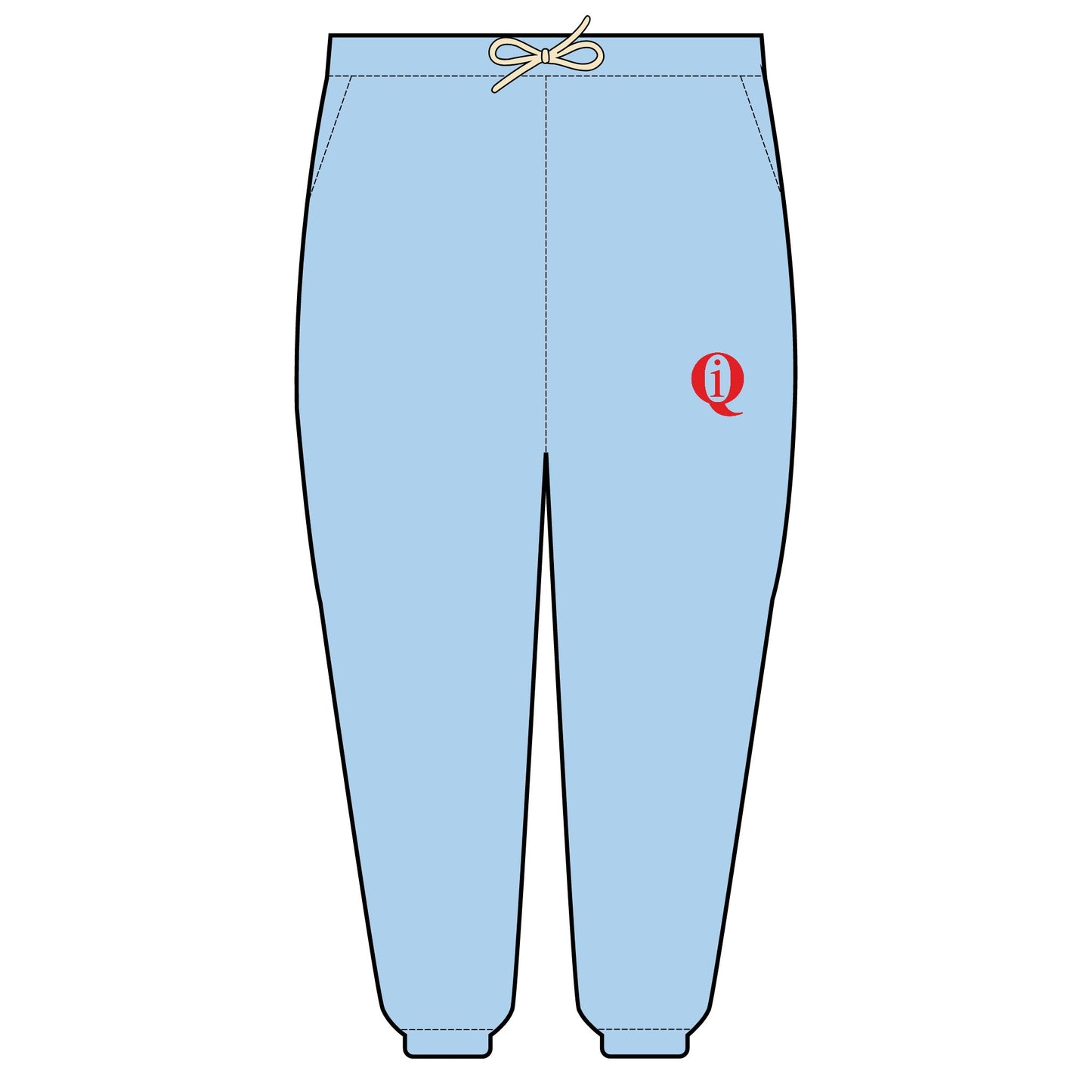 IQ Fashion |  Unisex Lightweight Fleece Sweatpants