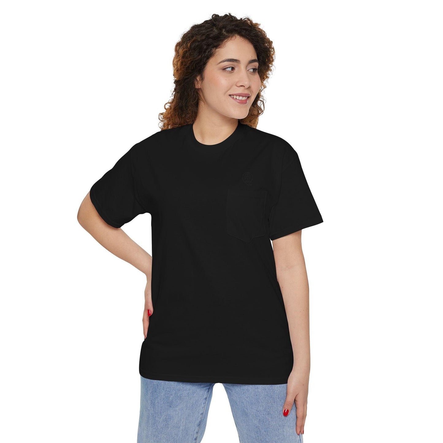 IQ Fashion | Unisex Heavy Cotton Pocket Tee